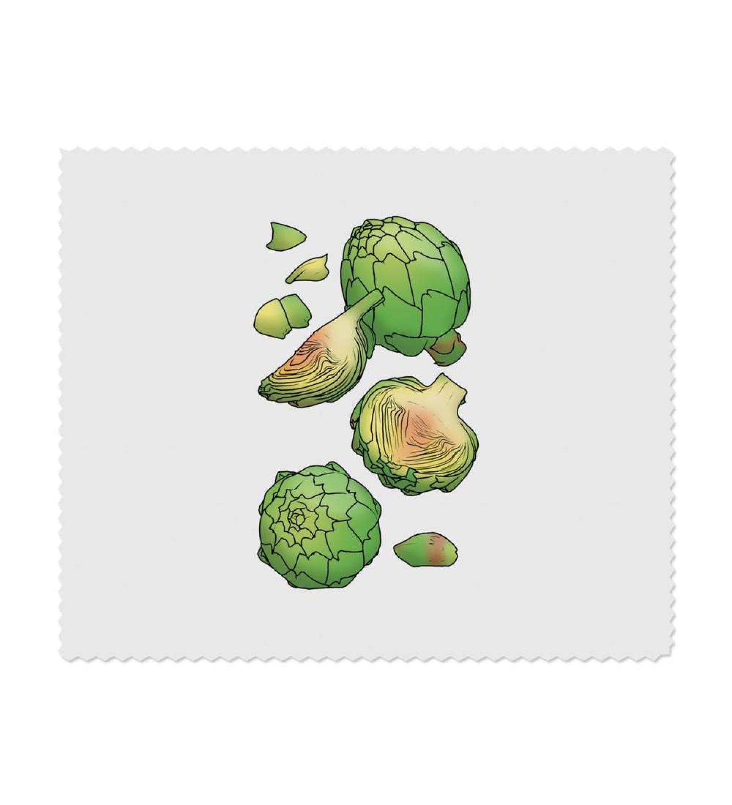 Buy 'Artichoke' Microfiber Lens & Eyeglass Cleaning Cloths - International Shipping Available - Buy Online on GoSupps.com
