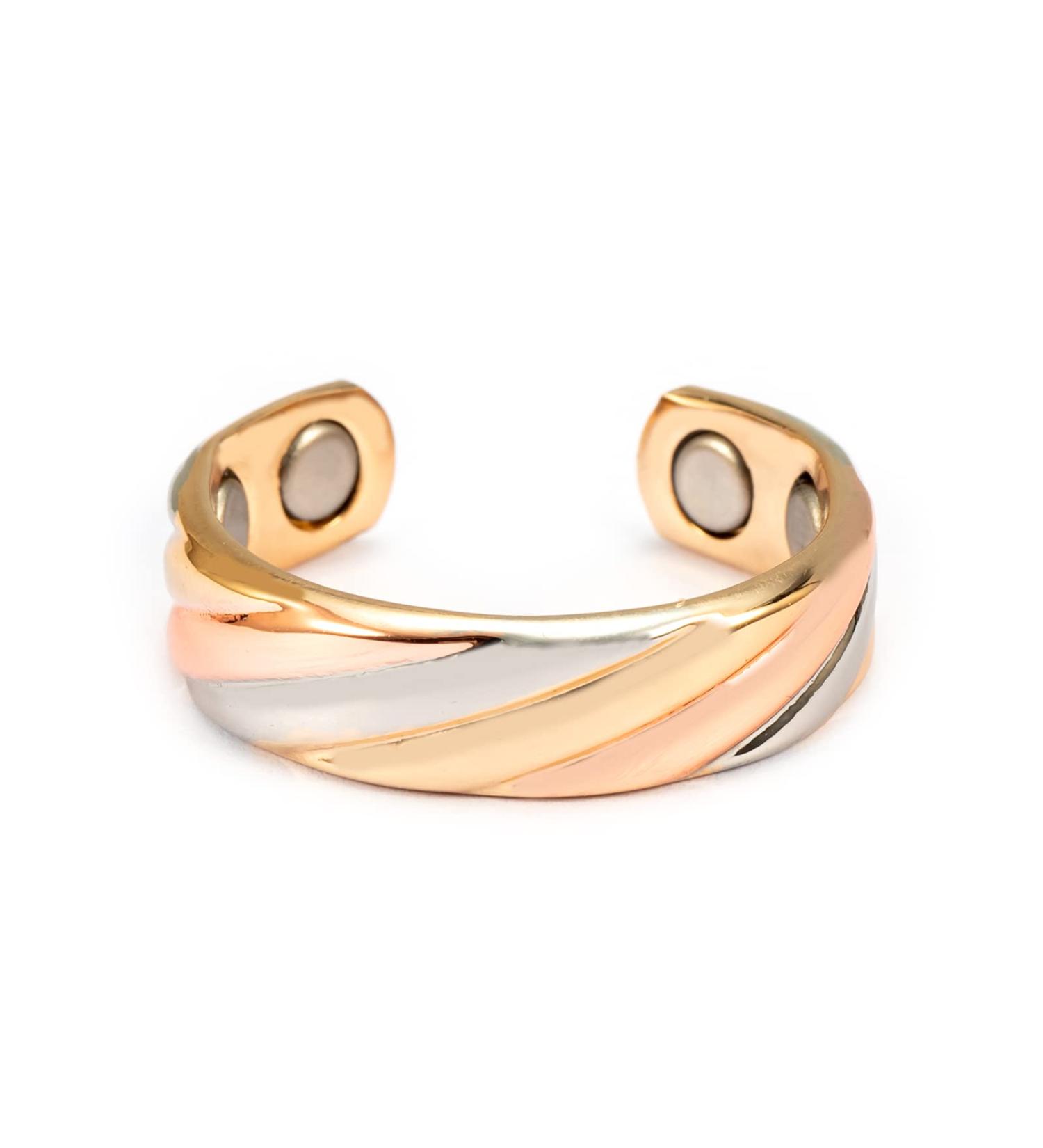 Magnetic Therapy Ring for Men & Women - 3500 Gauss Pain Relief for Arthritis & Migraines | Style C - Buy Online on GoSupps.com