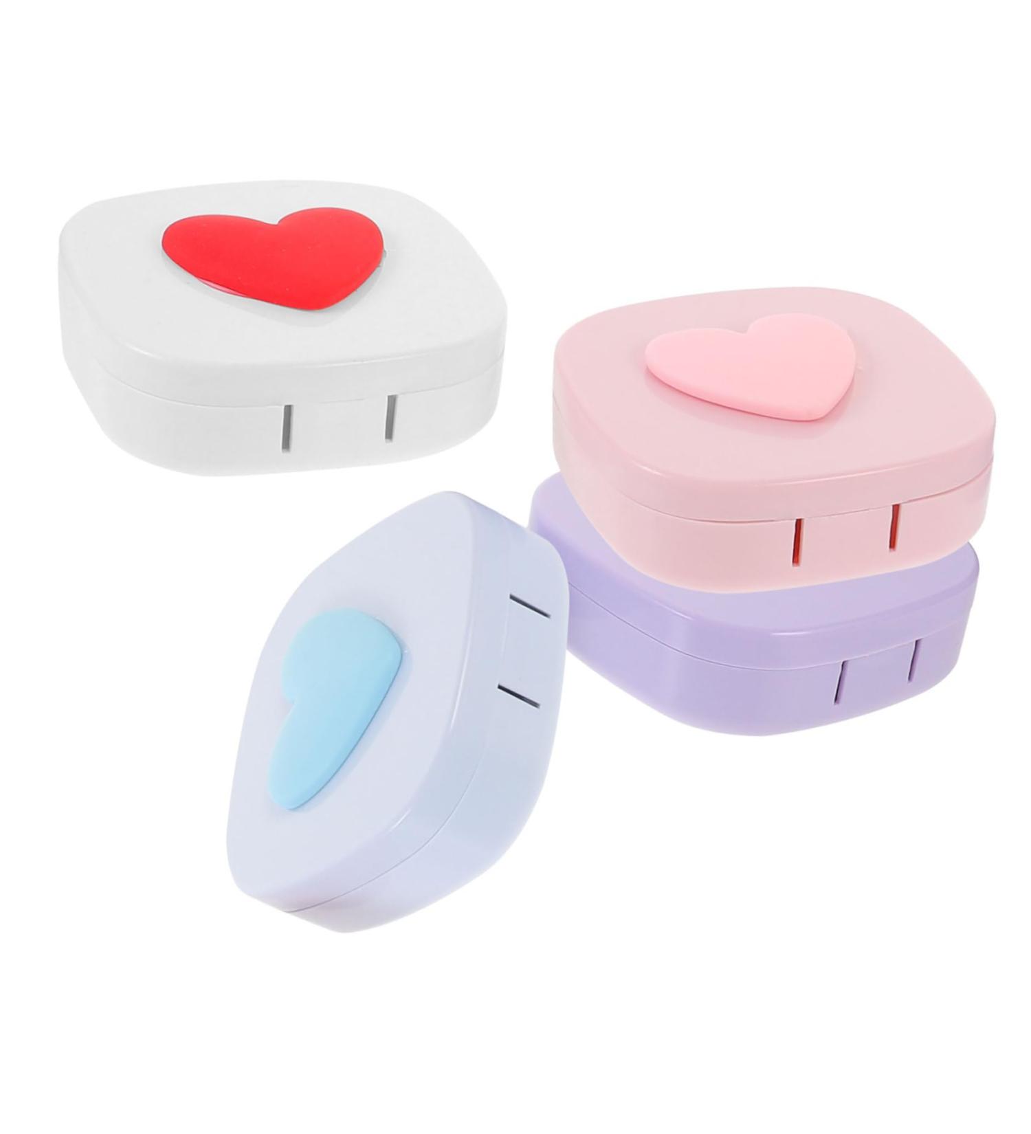 Shop Kombiuda Contact Lens Container - Travel-Friendly Organizer for Contact Lenses & Glasses Frames | Durable Eye Lens Holder & Clipping Makeup Case - Buy Online on GoSupps.com