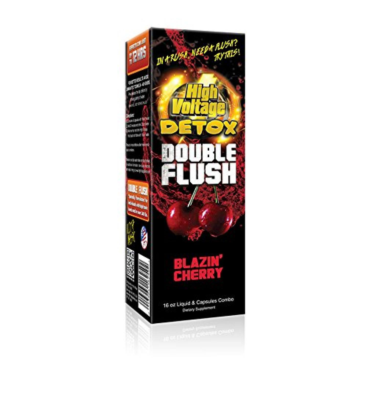 High Voltage Double Flush Blazin Cherry