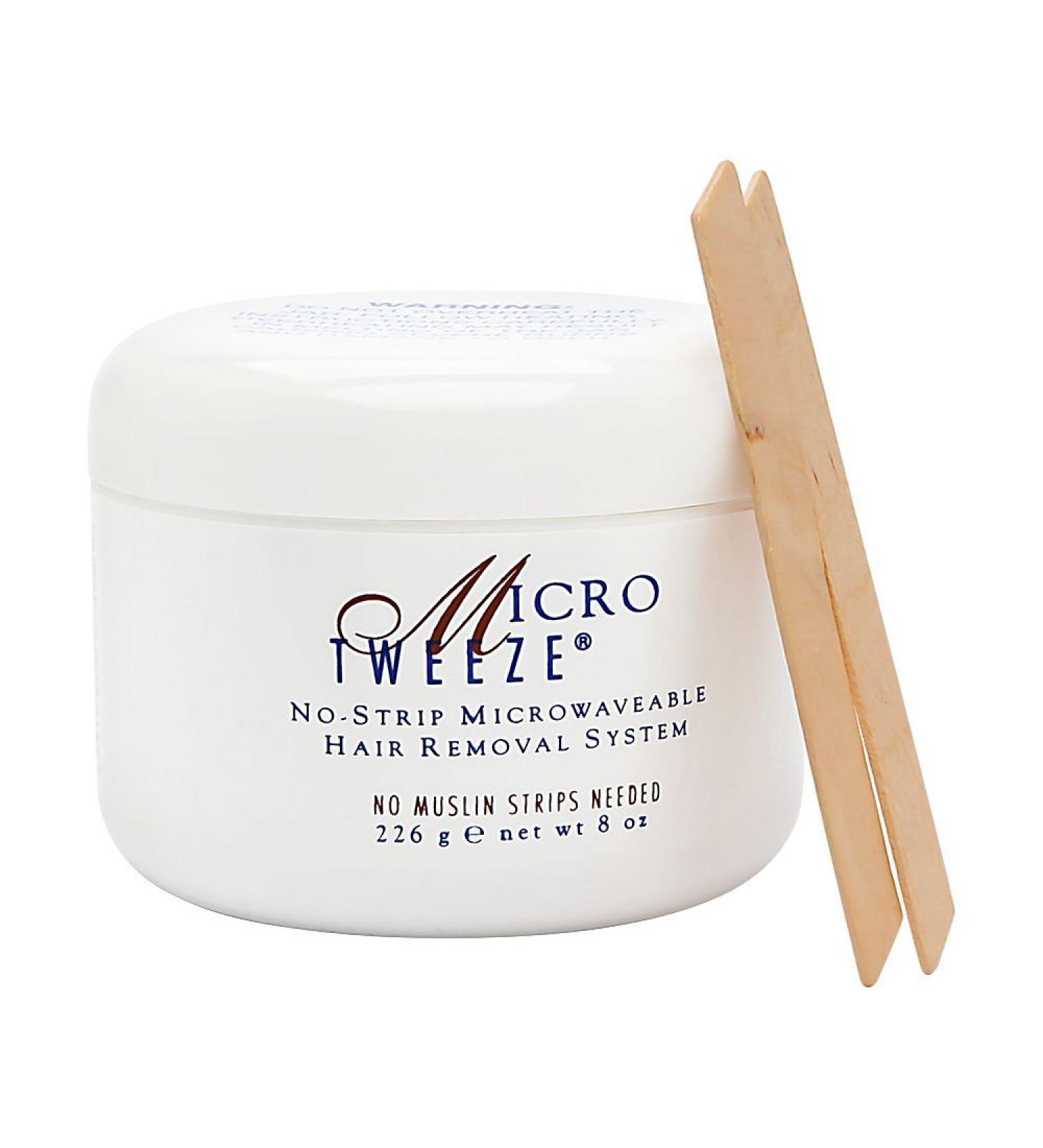 Micro Tweeze No- Strip Microwaveable Hair Removal System, 8 oz