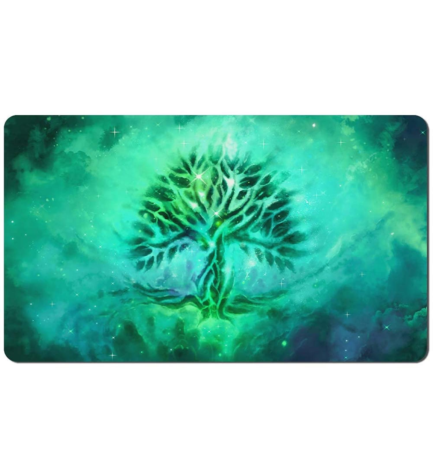 Paramint Forest Ethereal Mana - MTG Playmat - Compatible for Magic The Gathering Playmat - Play MTG  YuGiOh  Pokemon  TCG - Original Play Mat Art Designs & Accessories Non-stitched Green - Buy Online on GoSupps.com