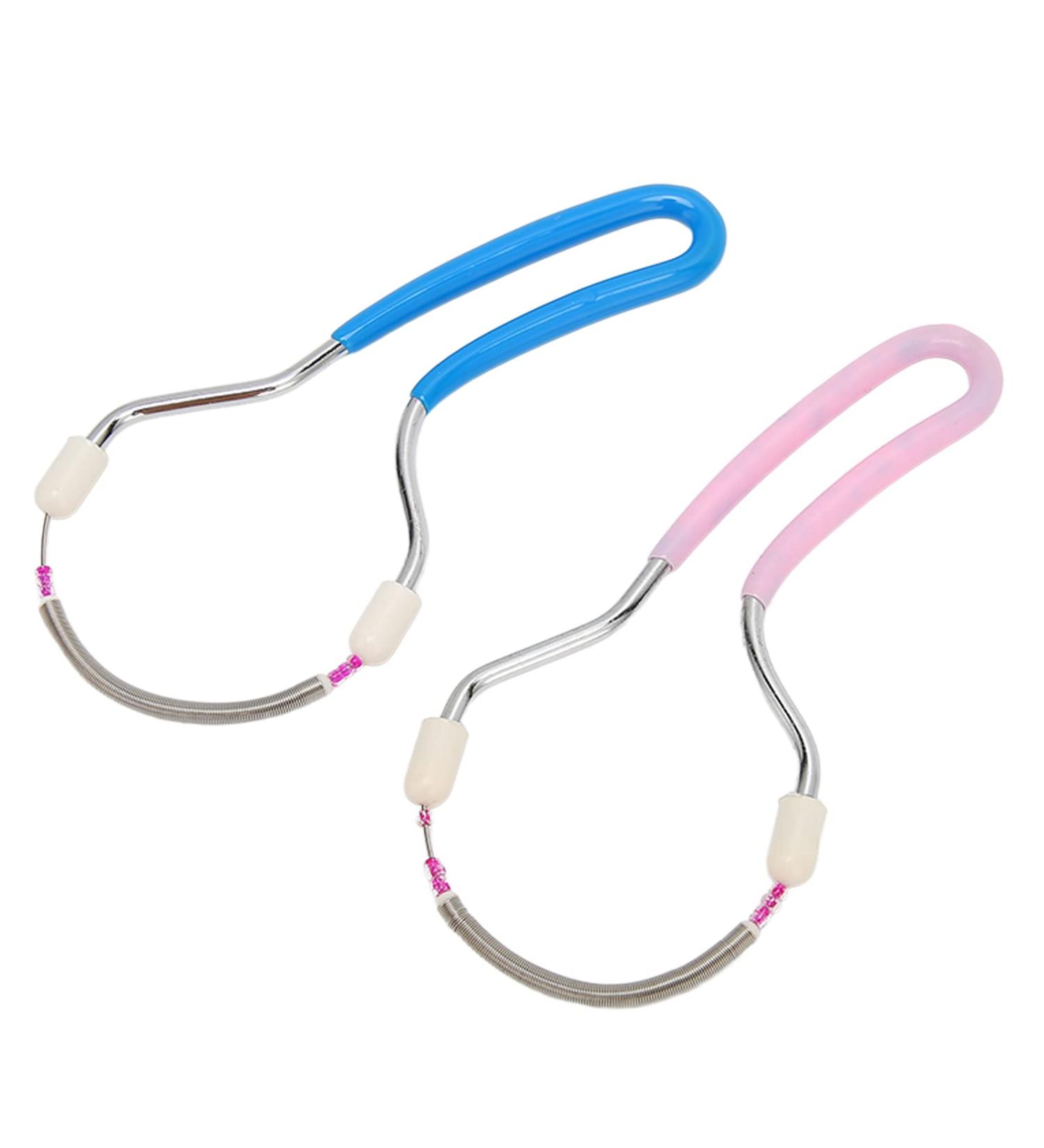 Matybobe Feather Facial Hair Remover Portable Threaded Facial Epilator for Smooth Skin Upper Lip Chin Cheeks Neck - Buy Online on GoSupps.com