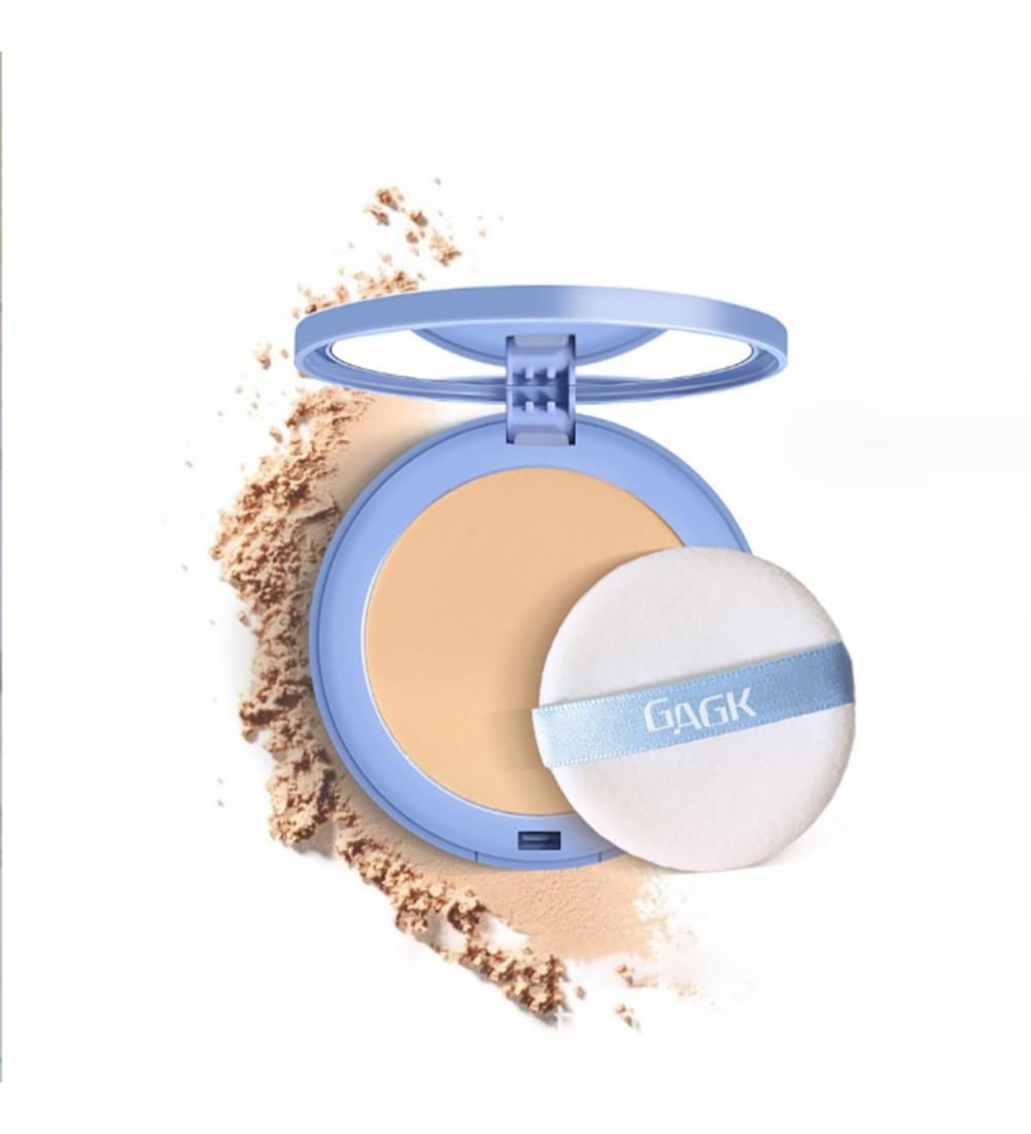 Buy Gagk Matte Perfection Pressed Powder - Waterproof Oil Control Face Powder for Soft Focus Finish | 2024 New #02 Natural Beige - International Shipping Available - Buy Online on GoSupps.com