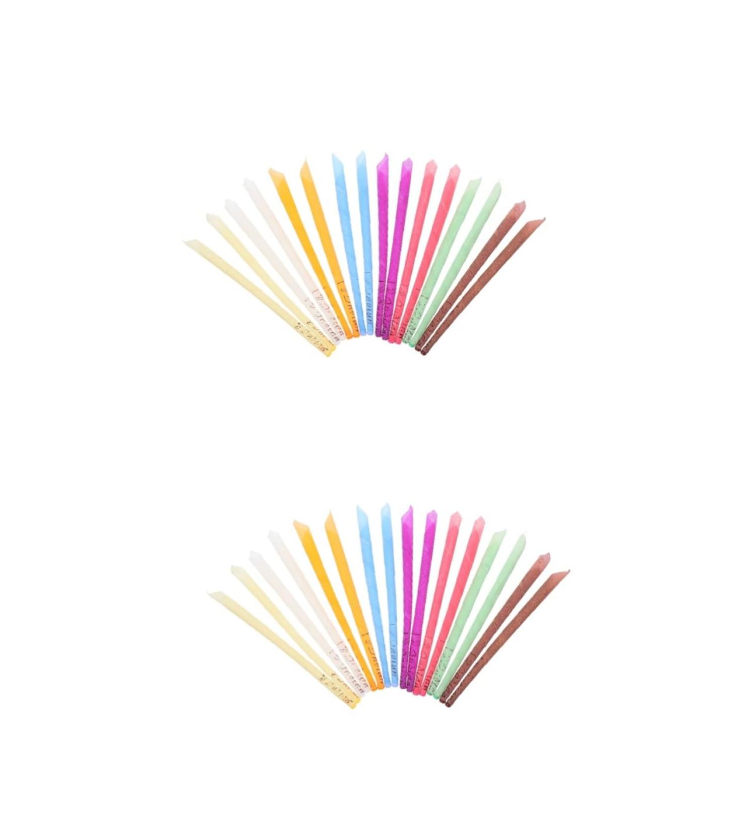 Buy Lurrose 16 Pairs Ear Cleaning Kit - Aromatherapy Accessories Set | Portable Household Cleaner in Various Colors - Buy Online on GoSupps.com