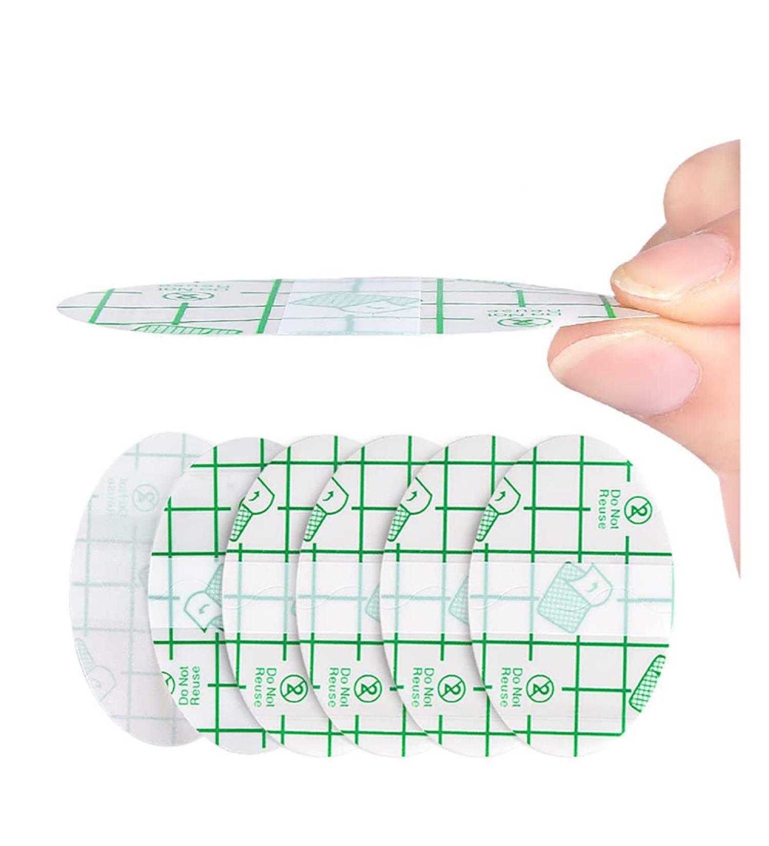 60Pcs Clear Moleskin Adhesive Blister Tapes - Foot Protection Stickers for Boots & Hiking - Prevent Blisters & Reduce Friction Pain - Buy Online on GoSupps.com