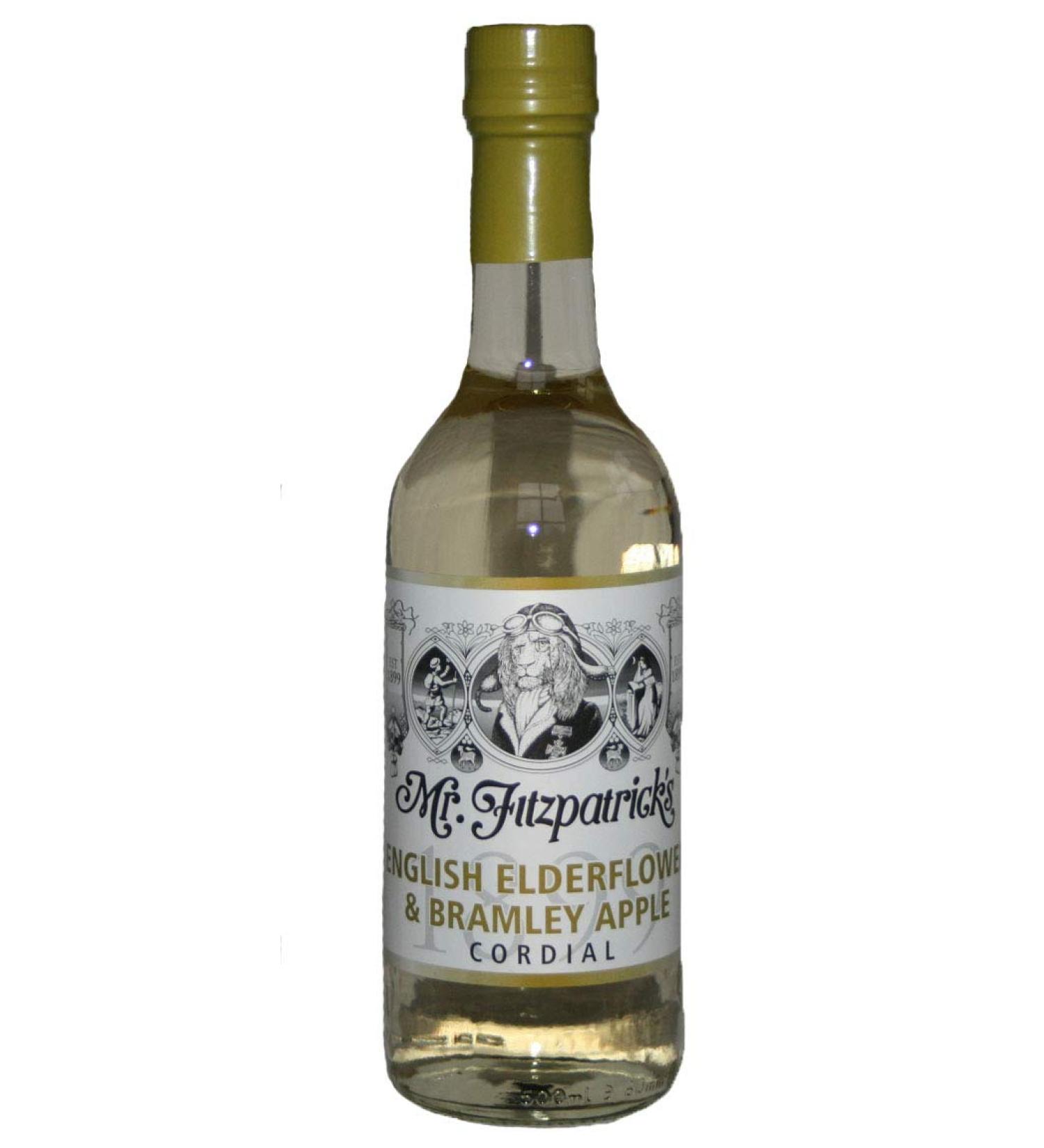 Mr Fitzpatricks|Mr Fitzpatrick's - Elderflower and Apple Cordial 500ml