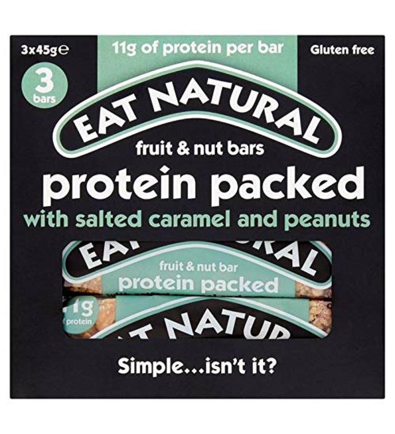 Eat Natural Salted Caramel Protein Multipack 3 x 45g