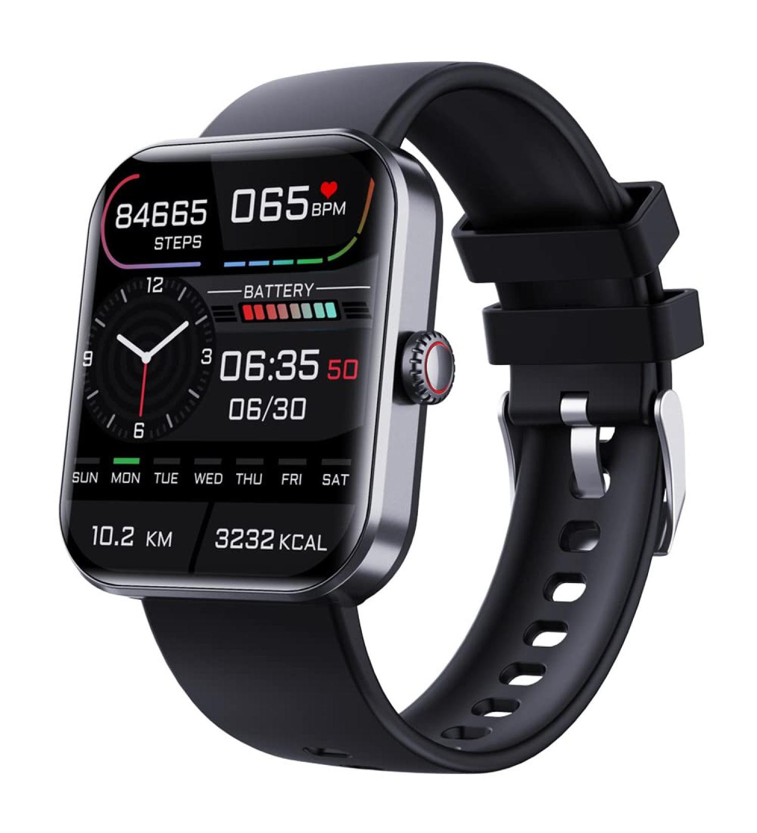 Acusource Wearable Blood Glucose Watch with Heart Rate Monitor - Black | Men Women - Buy Online on GoSupps.com