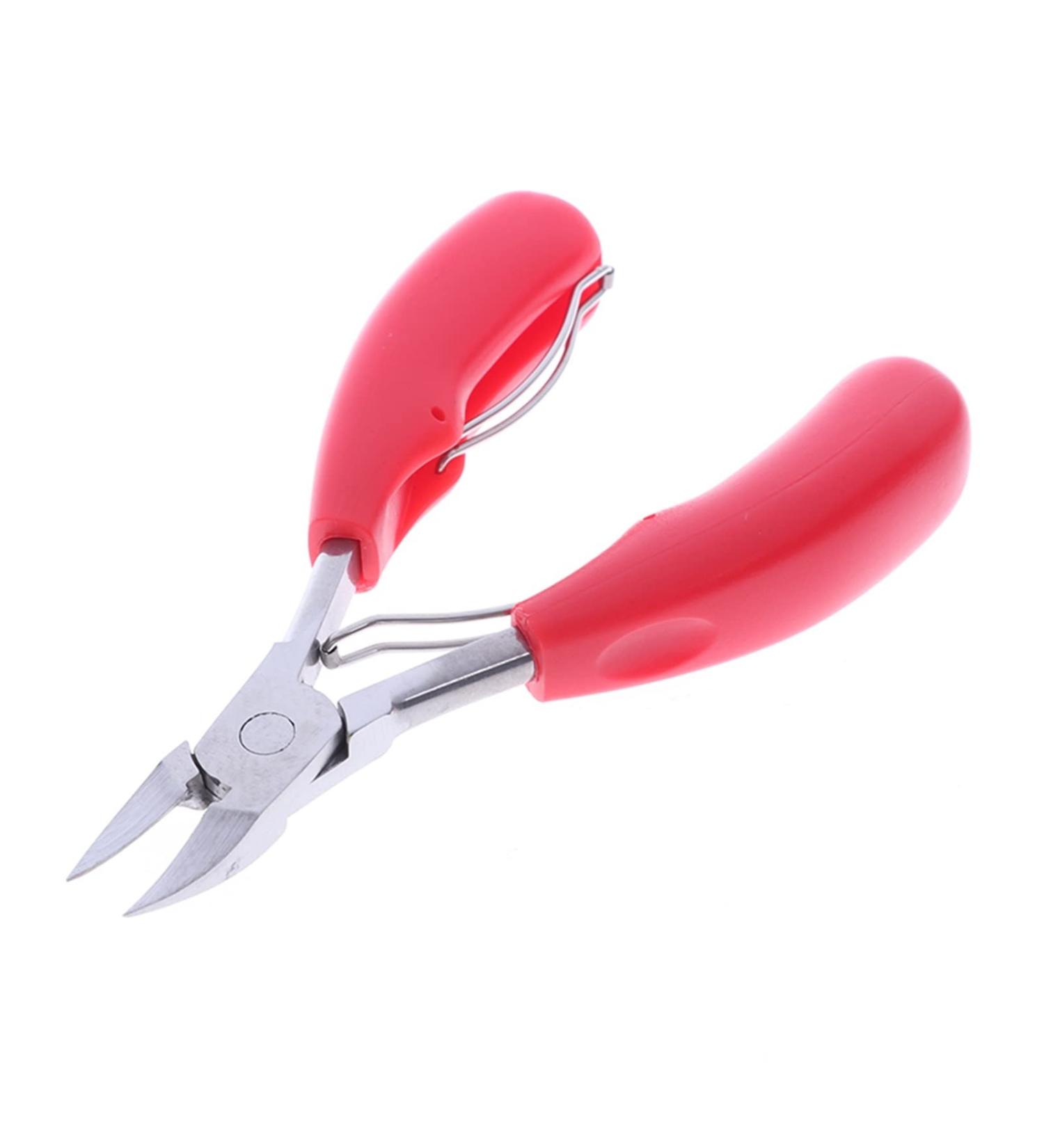SJLS Stainless Steel Toe Nail Clippers Nail Correction Thick Nails Ingrown Toenails Nippers Cutters Dead Skin Dirt Remover Pedicure (Color : Red) - Buy Online on GoSupps.com