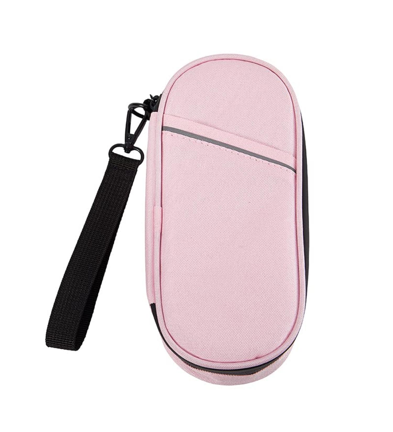 Fublazeze Insulin Cooler Bag Nylon Insulin Cooler Bag Medicine Cooler Box Man/Woman Pink