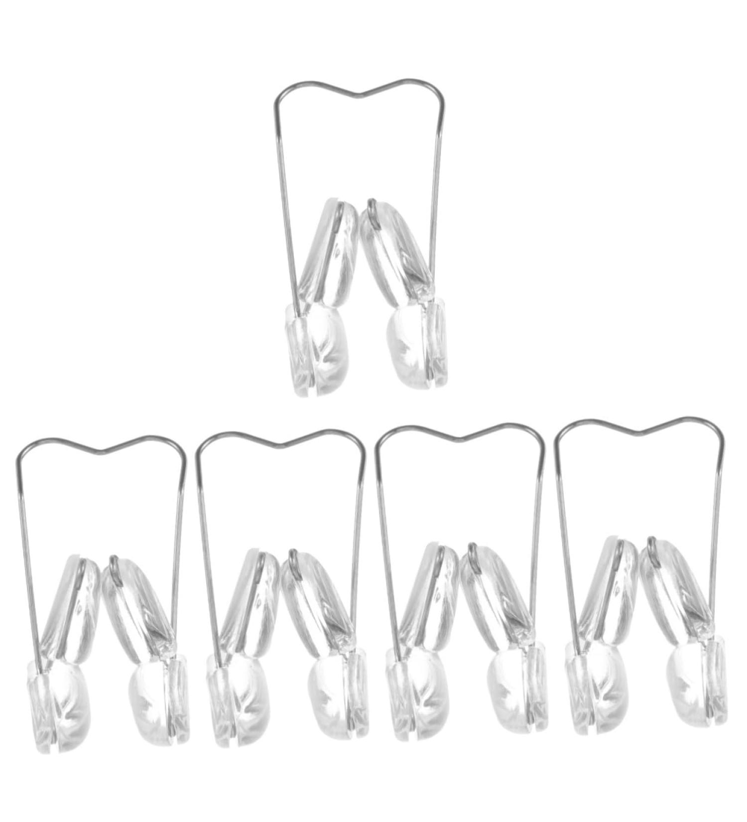 POPETPOP 5 Pi ces pince-nez noseclip nose clip formeur de nez en silicone pinces modeler le nez outil l ve-nez clip de levage du nez perforation Leveur petit appareil Orth ses Fa onneur 6x3cmx5pcs Comme Indiqu x5pcs - Buy Online on GoSupps.com
