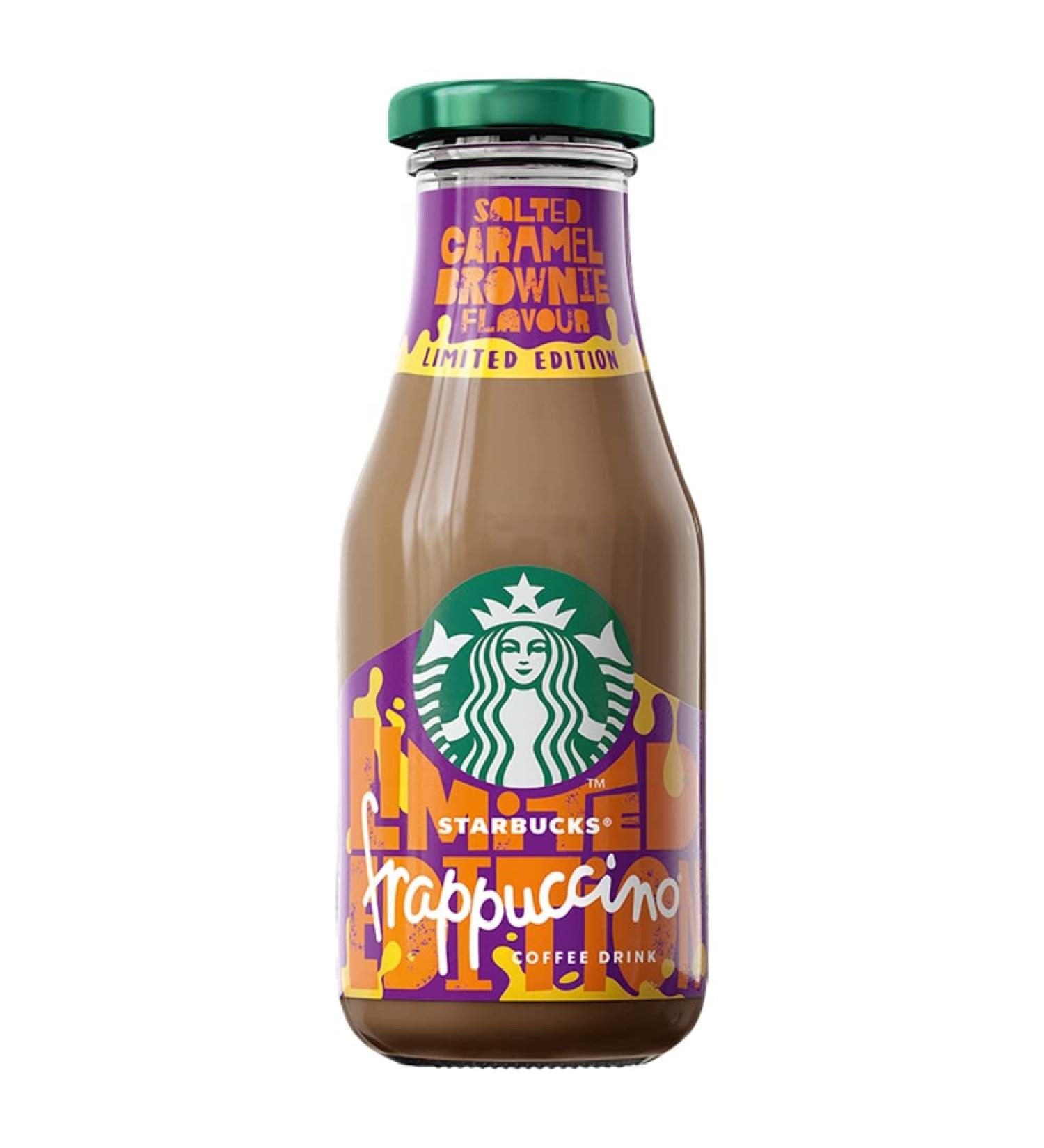 Starbucks Frappuccino Salted Caramel Brownie Glass Bottle 250ml