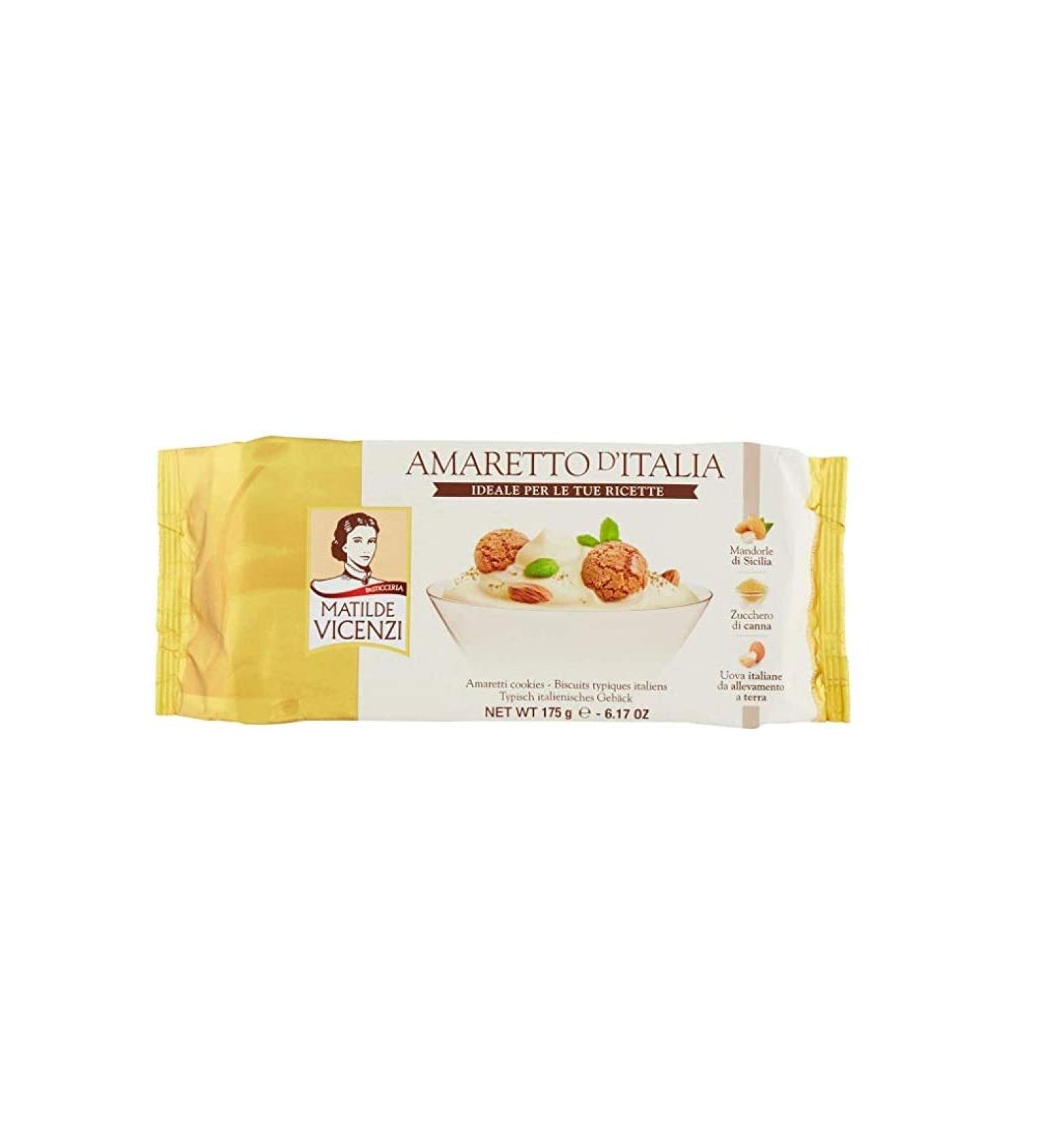 Matilde Vicenzi Matilde Vicenzi Amaretto d'Italia Pack of 6 bitter almond biscuits 175 g