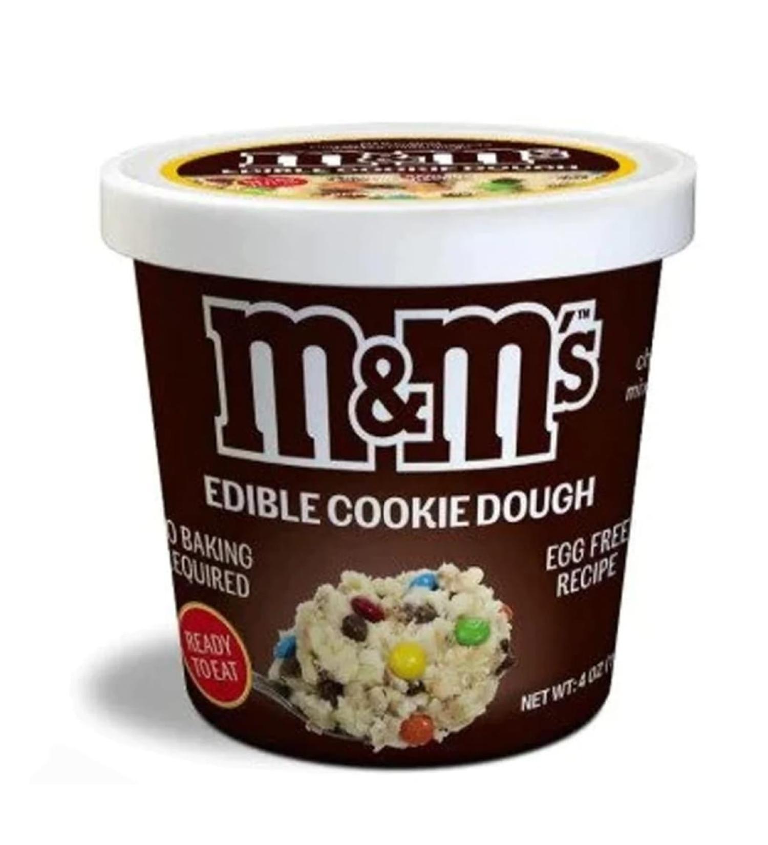 Suppliionline M&Ms Edible Cookie Dough- Milk Chocolate Flavor Egg Free Recipe Delectable Doughs - Ready to Eat Eat Raw Pack of 1 - Buy Online on GoSupps.com