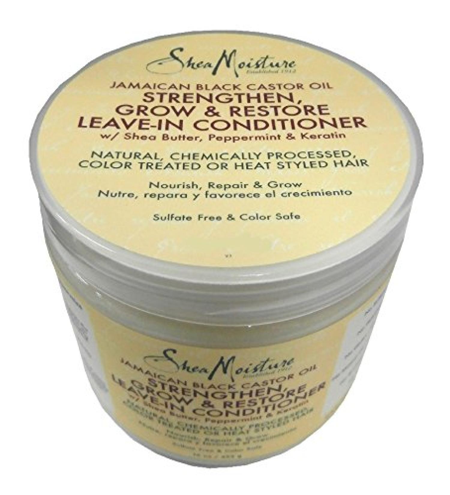 Shea Moisture Jamaican Black Castor Strengthening Leave in Conditioner 312g