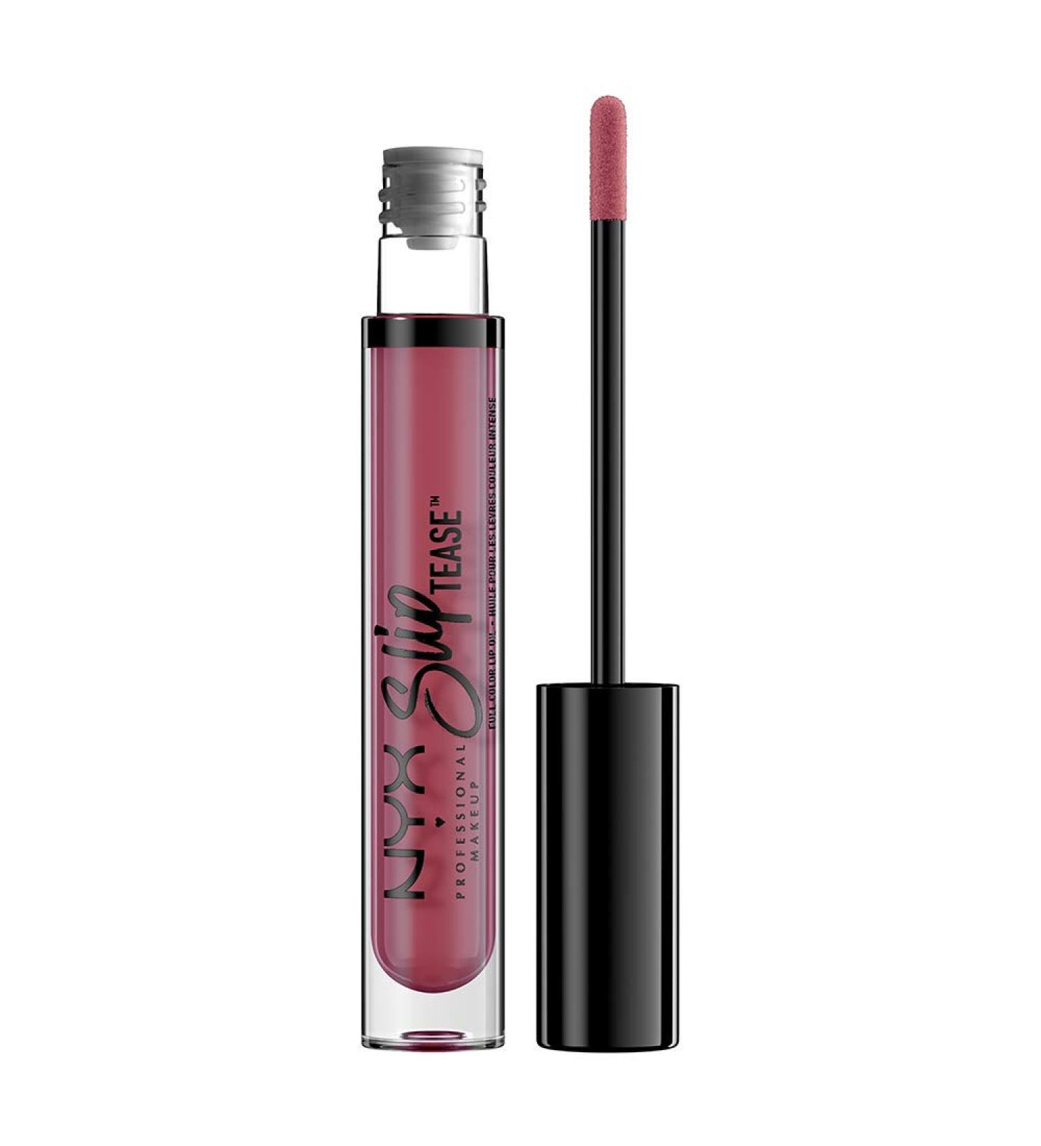 NYX Slip Tease Lip Oil Liquid Lipstick - Bang Bang 0.13 Fl Oz - Buy Online on GoSupps.com