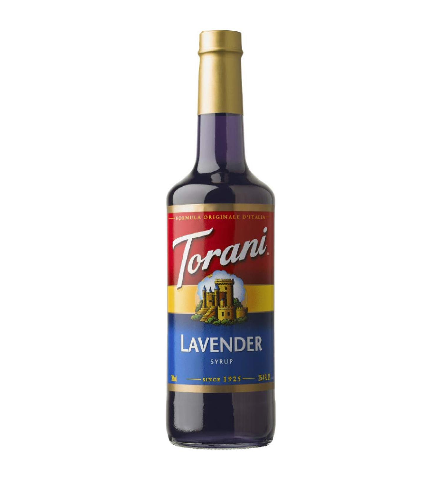 Torani Lavender Syrup 750ml - 25.4 Fl Oz (1 Pack) - Buy Online on GoSupps.com