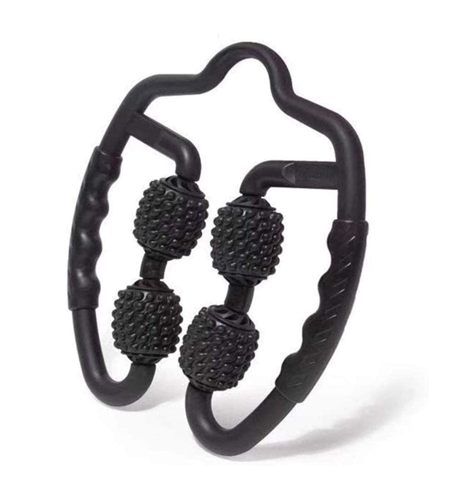 YGMXZL 360 Manual Massage Roller - Anti-Cellulite Deep Tissue Massage for Legs - Relieve Pain & Tension (Black) - Buy Online on GoSupps.com