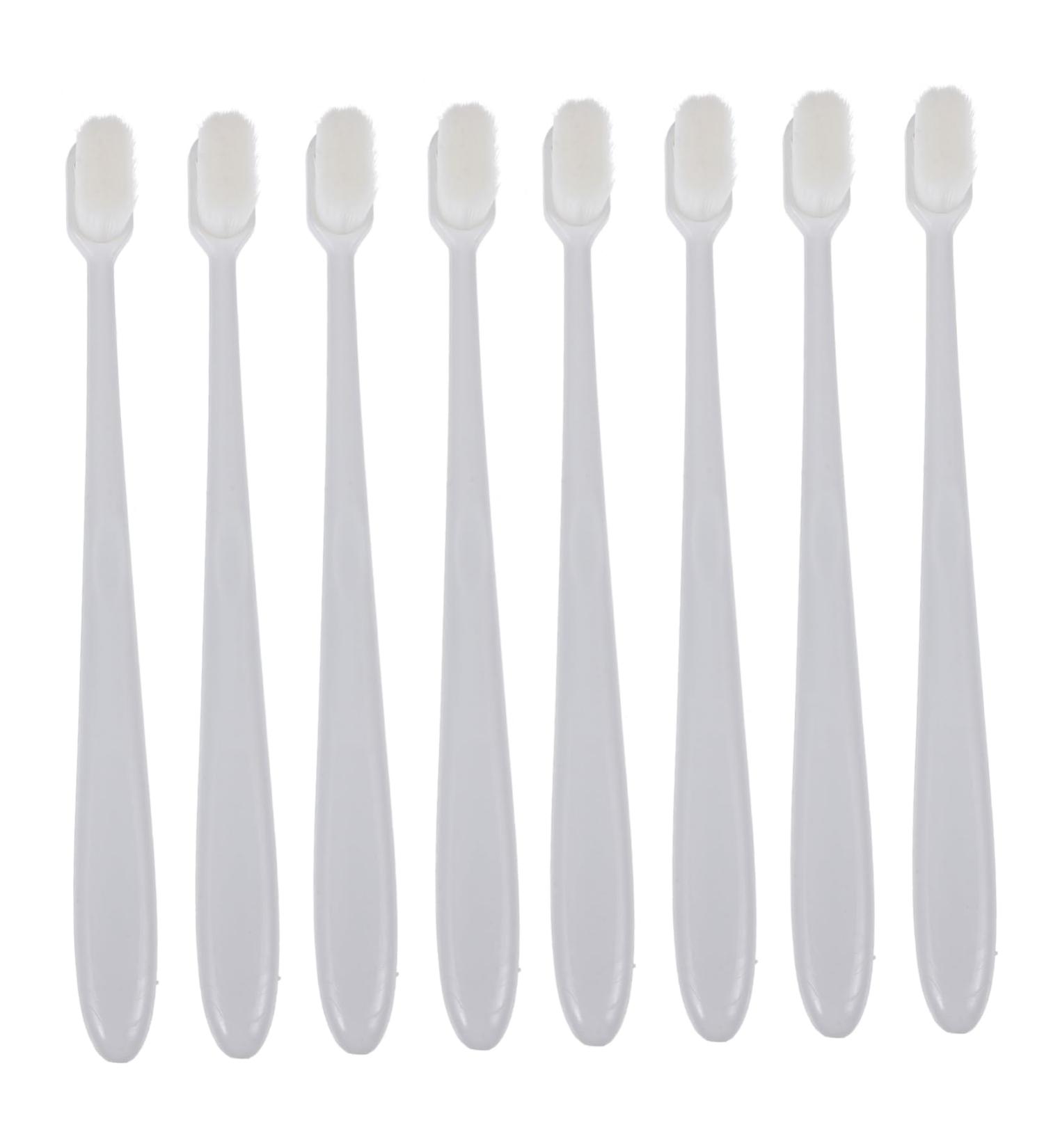 FRCOLOR 8pcs Soft Toothbrush Set - Ultra Soft Manual Toothbrushes for Adults Kids & Maternity Care | International Shipping Available - Buy Online on GoSupps.com