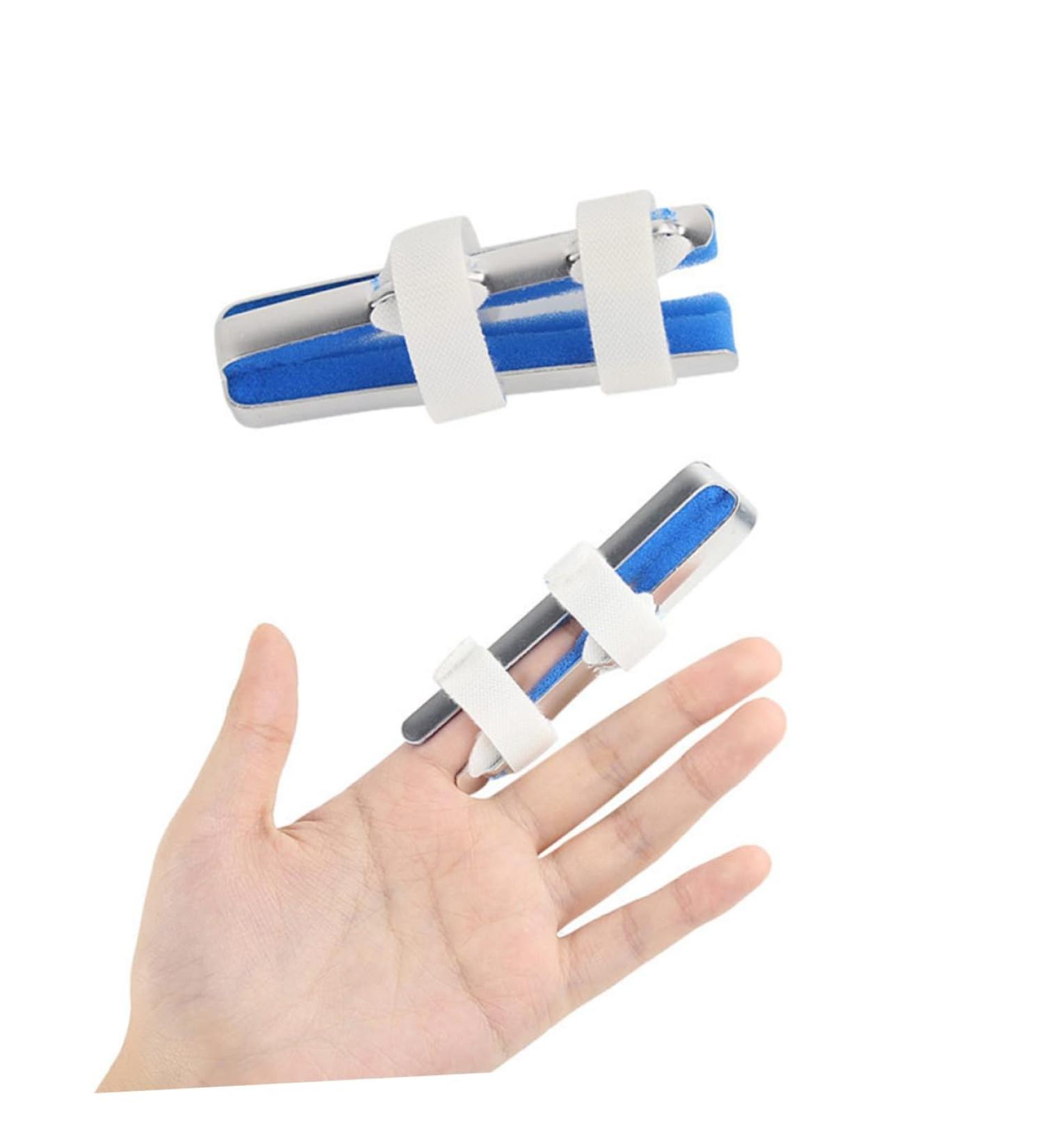 FRCOLOR 3pcs Aluminum Finger Splint Set - Thumb Brace for Broken Finger Support & Dislocation - Assorted Colors - Buy Online on GoSupps.com