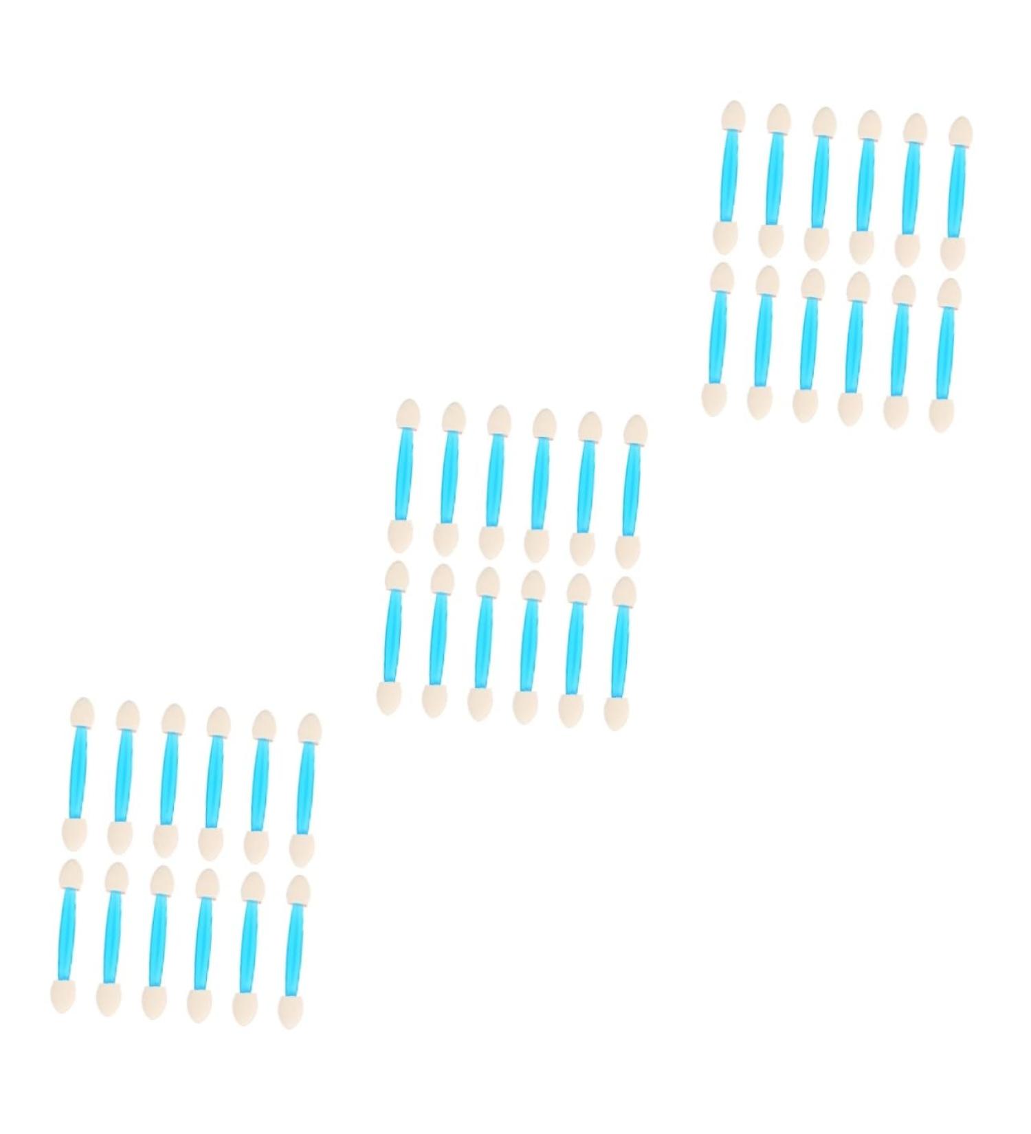 DOITOOL 72 Pcs Eyeshadow Eye Makeup Brushes Blending Eye Shadow Applicator Eye Shadow Brush Stick Miss 7cmx3pcs Colorfulx3pcs - Buy Online on GoSupps.com