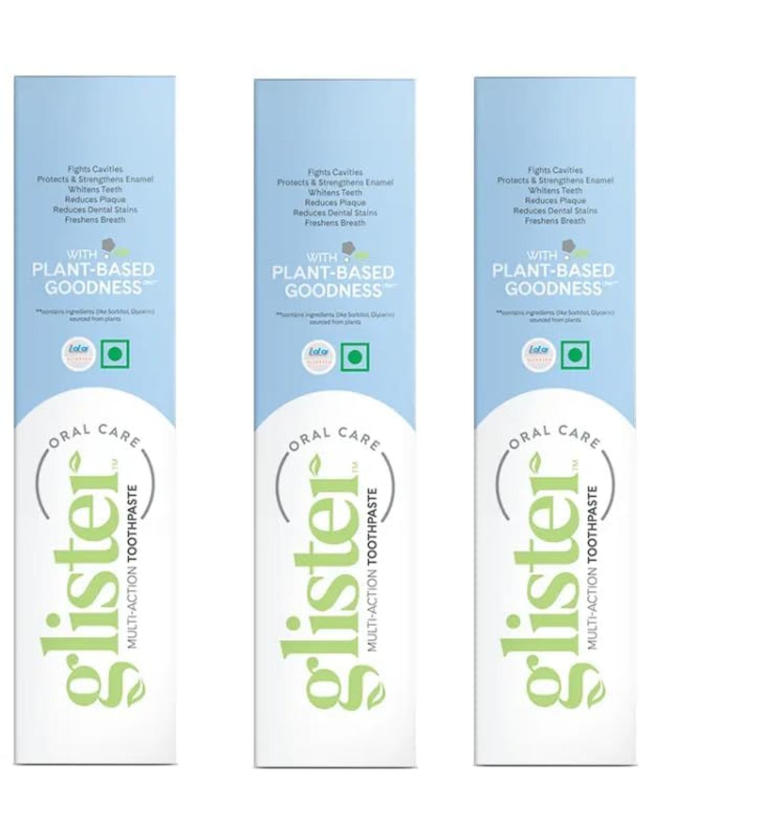 Buy Amway Glister Toothpaste Countrylink Pack - 3 Pieces (200g) | International Shipping Available - Buy Online on GoSupps.com