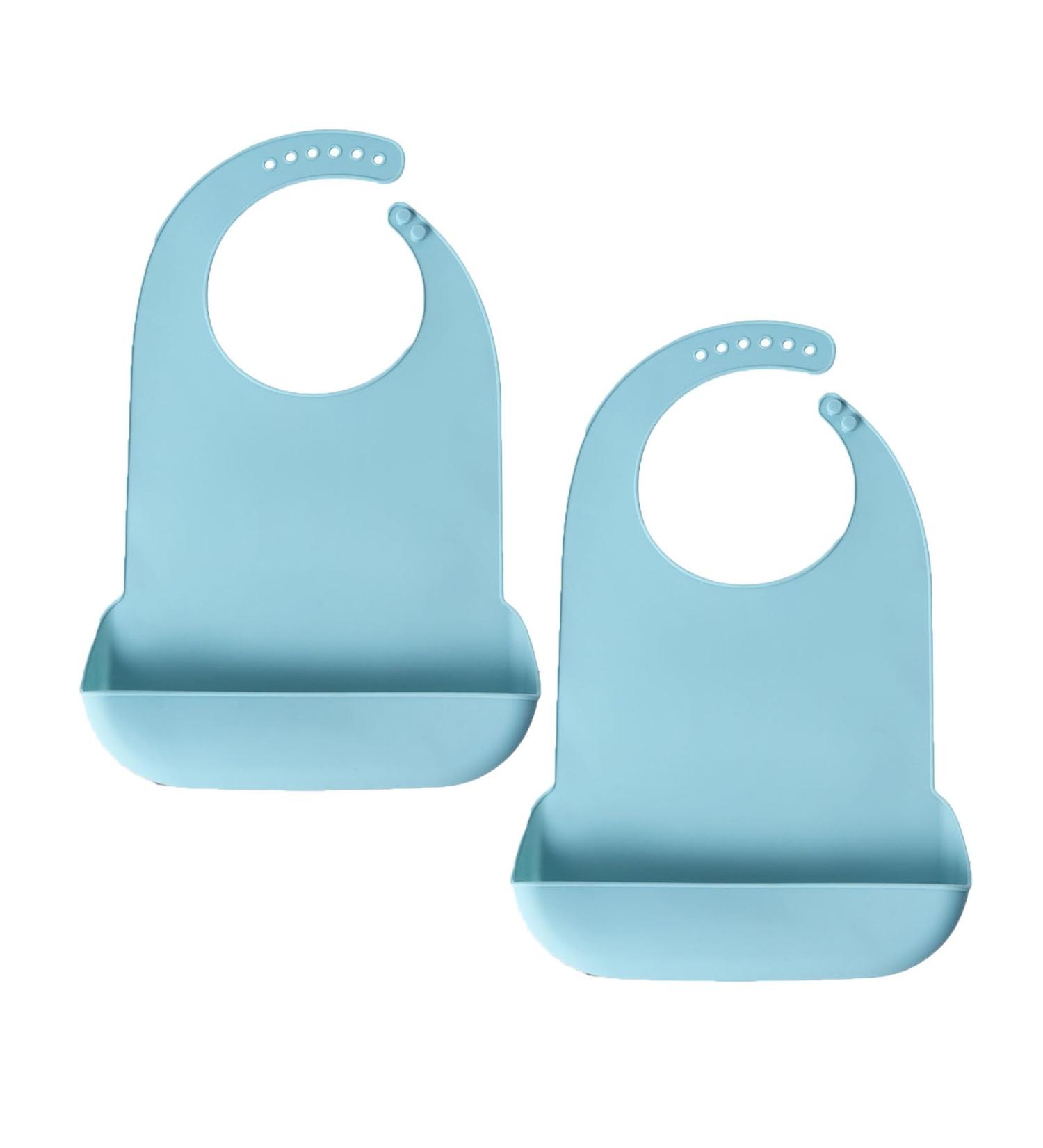Waterproof Silicone Latz for Seniors | Adult Washable Apron with Velcro Fastener & Collecting Shell | Perfect for Disability Clothing Protection - Buy Online on GoSupps.com