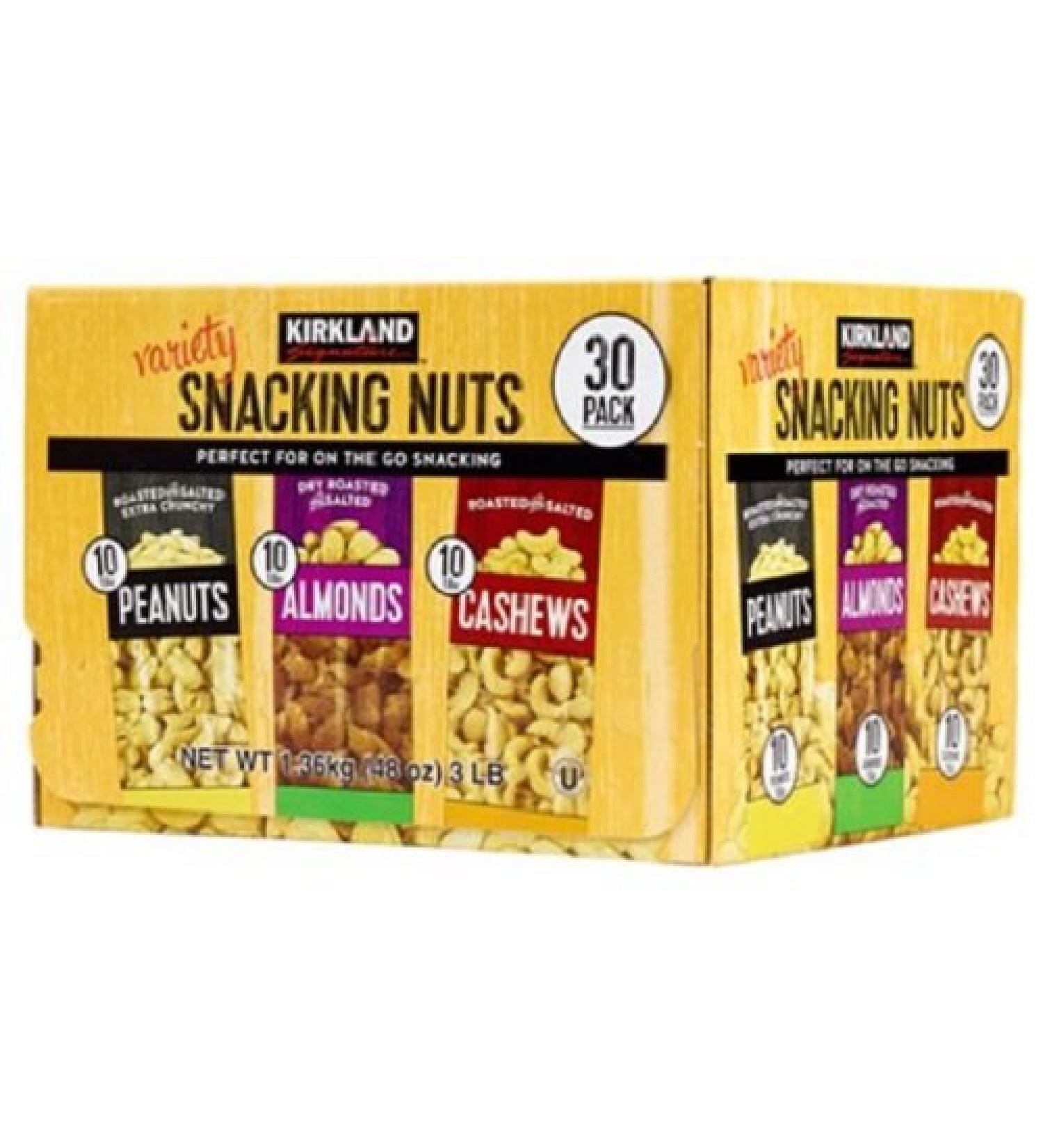 Kirkland Signature Variety Snacking Nuts, 3.0 lb