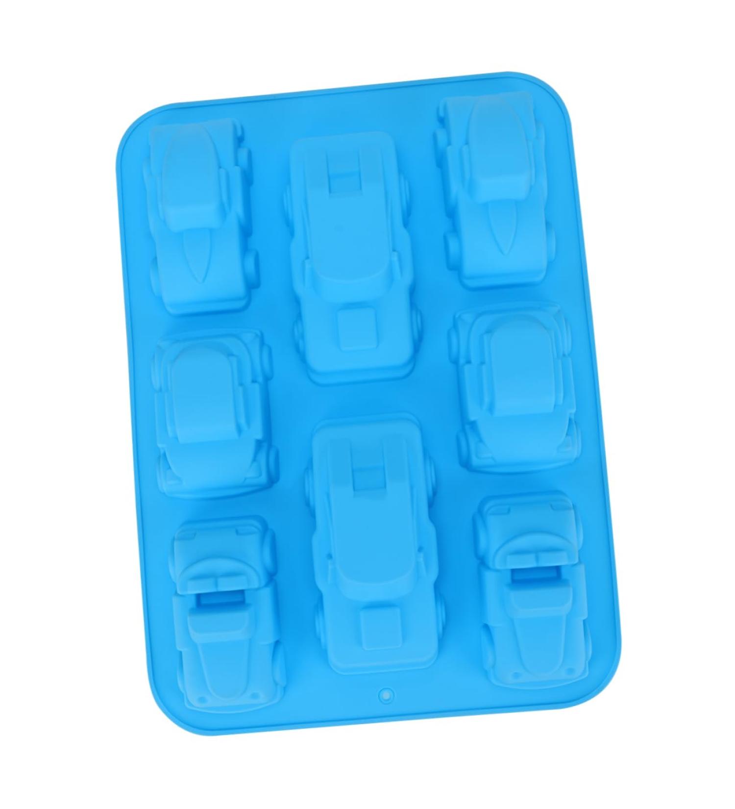 MAGICLULU Cars Baking Molds Cake Mold Candy Paper Cup Silica Gel Car Chocolate Molds 33x23cm - Buy Online on GoSupps.com