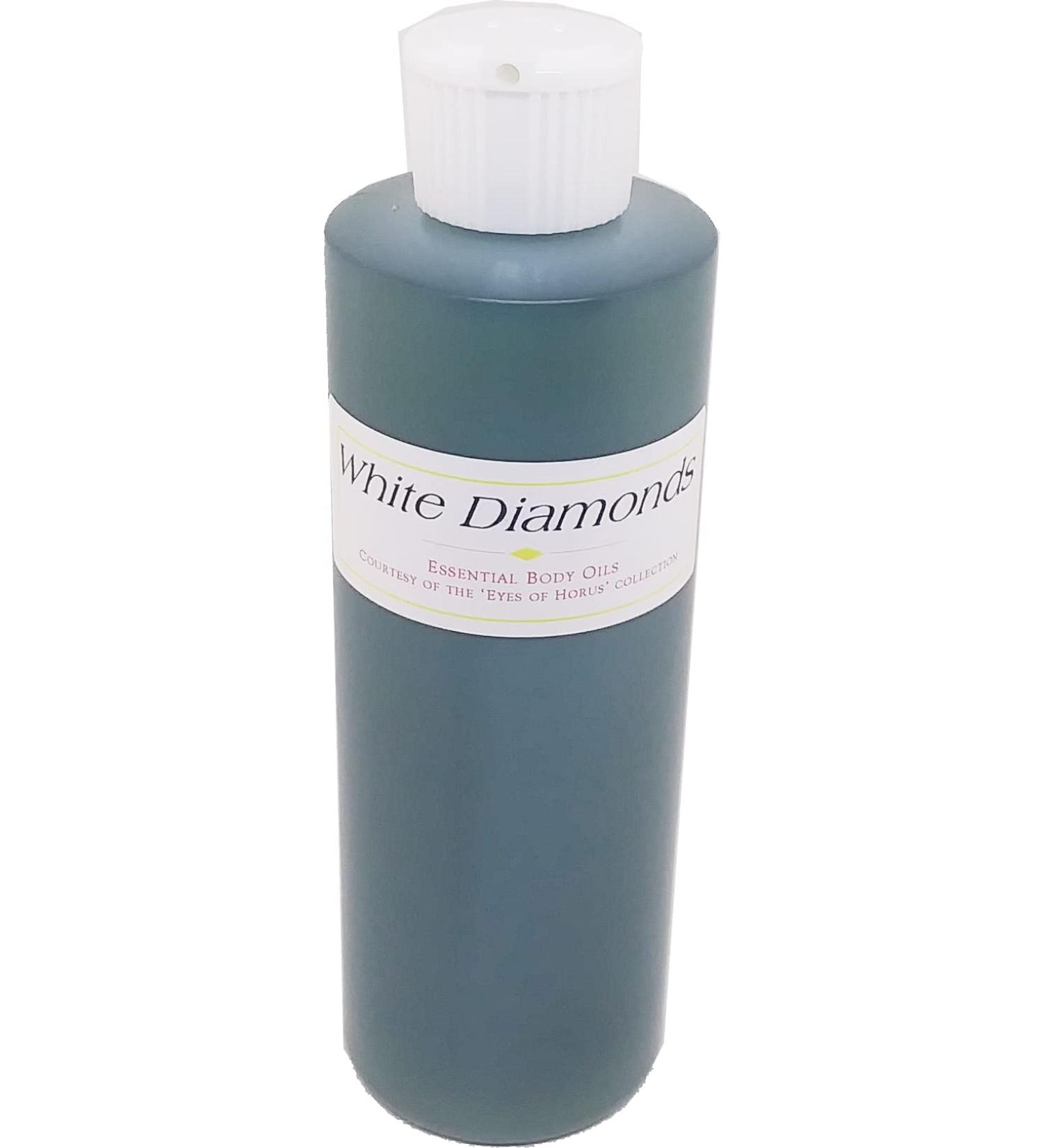White Diamonds - Type ET For Women Scented Body Oil Fragrance Flip Cap - Brown - 8 oz. - ID#23242 8 Fl Oz (Pack of 1)
