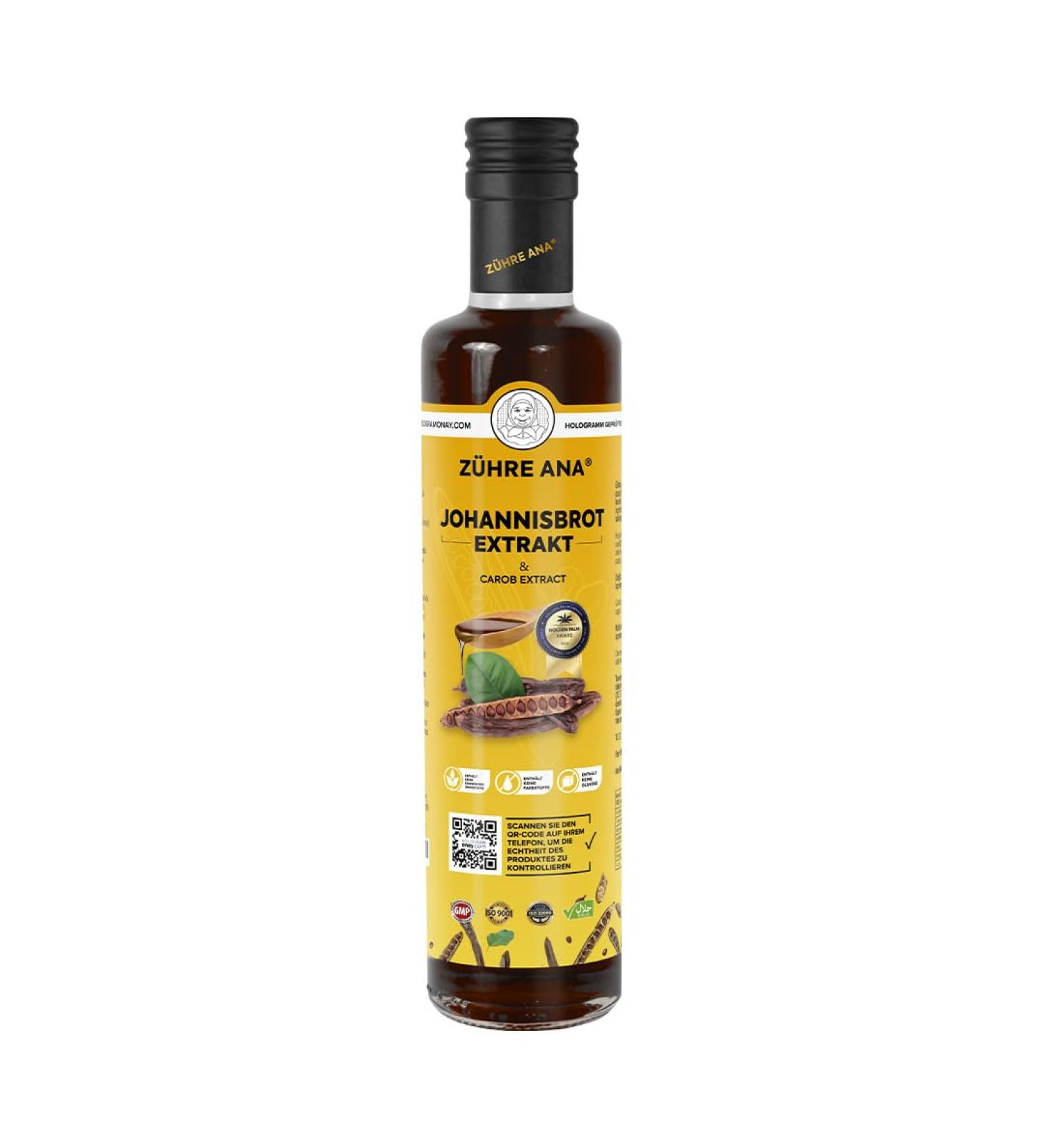 Z hre Mother Carob Extract - Vegan Carob Molasses - Blood Sugar Balancer - Gluten and Glucose Free - Natural Respiratory Support with Vitamins - Buy Online on GoSupps.com