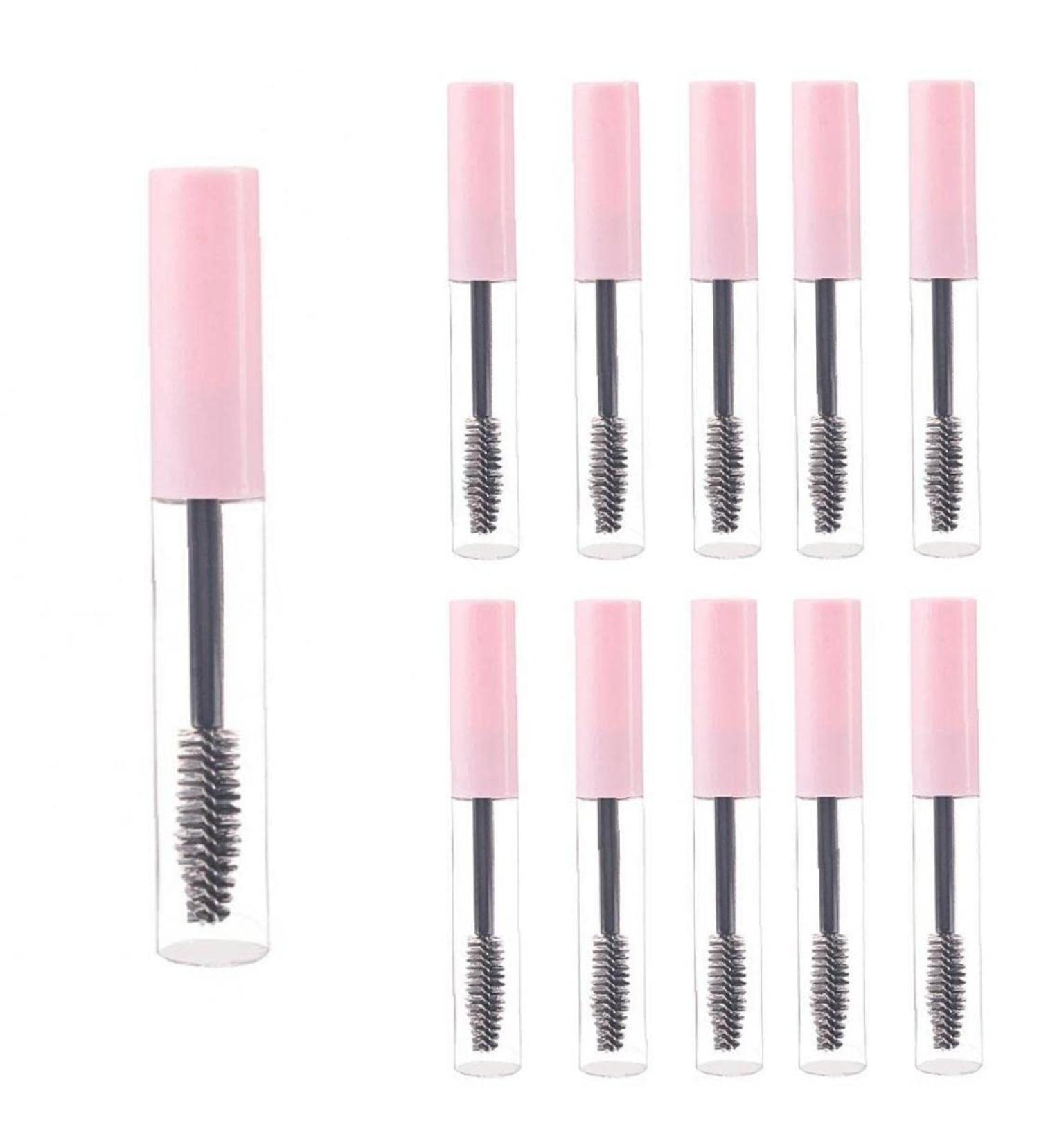 10 pcs 10 ML de Mascara Tubes vides Cr me la cr me Rechargeable Rechargeable Contauteur d' chantillon cosm tique Rose avec b ton de Brosse de Cils Rose 10Pcs - Buy Online on GoSupps.com