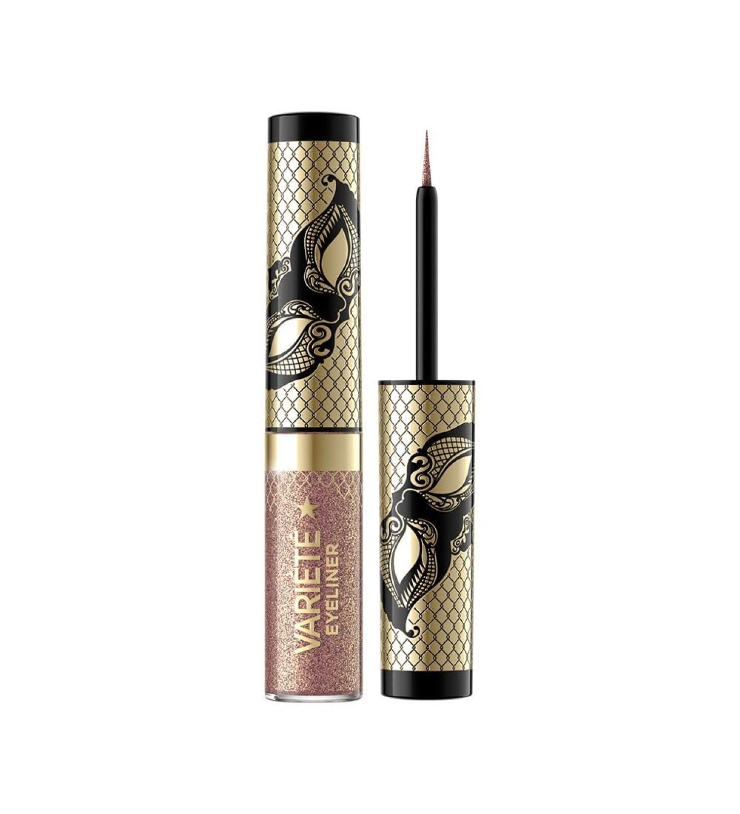 Eveline Cosmetics Variete Long Lasting Glitter Eyeliner Waterproof 24 Hour Wear Quick Dry Formula in 4 Vibrant Colors - Buy Online on GoSupps.com
