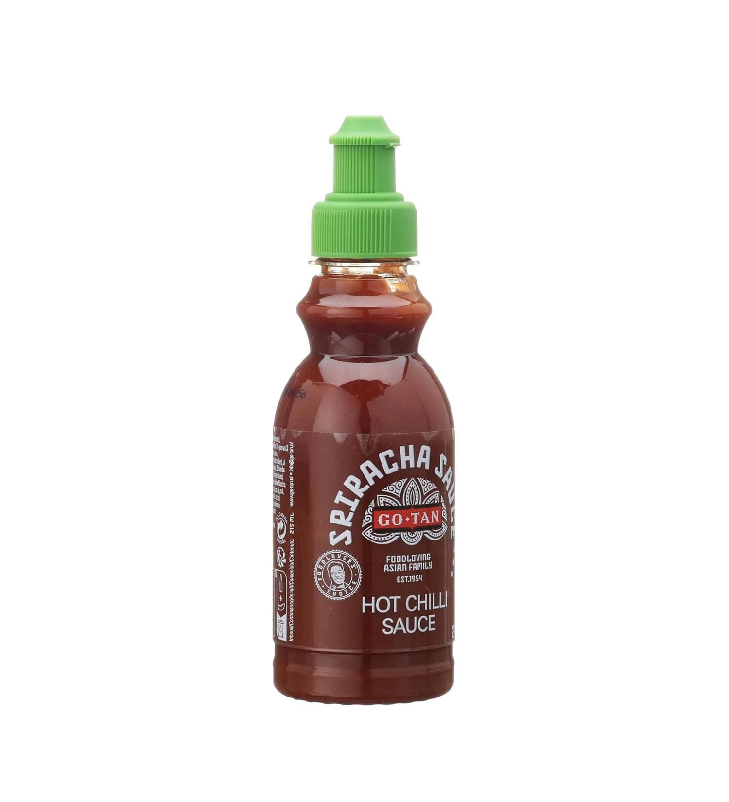 Go-Tan Go-Tan | Sriracha Sauce | Asian Hot Sauce | Spicy Seasoning 215 ml.