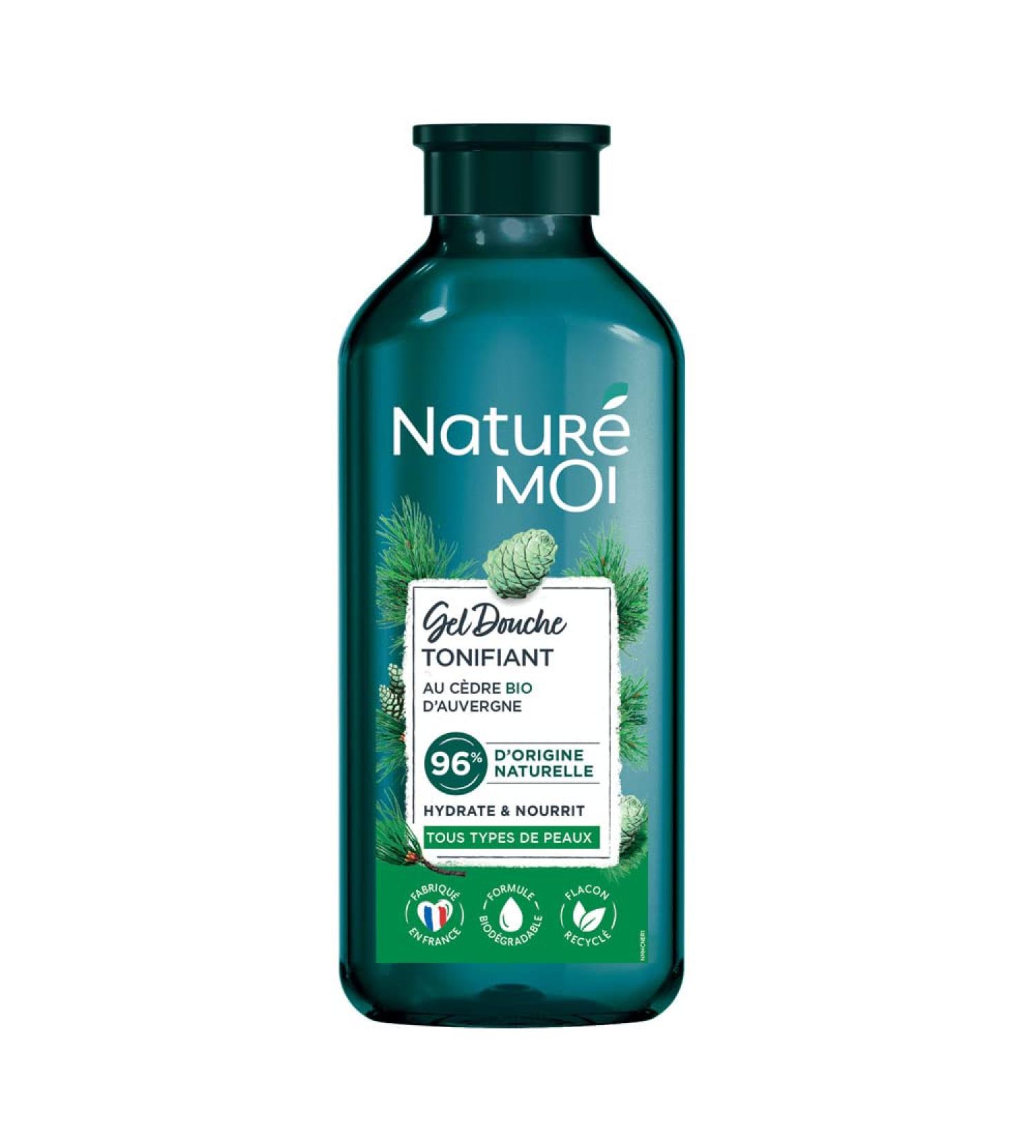  Natur moi Natur Moi - Shower Gel For Men Toning - Moisturizes and Nourishes - All Skin Types - Organic Cedar - 96% Natural Origin - Biodegradable Formula - Recycled Bottle - 250ml - Made in France - Buy Online on GoSupps.com