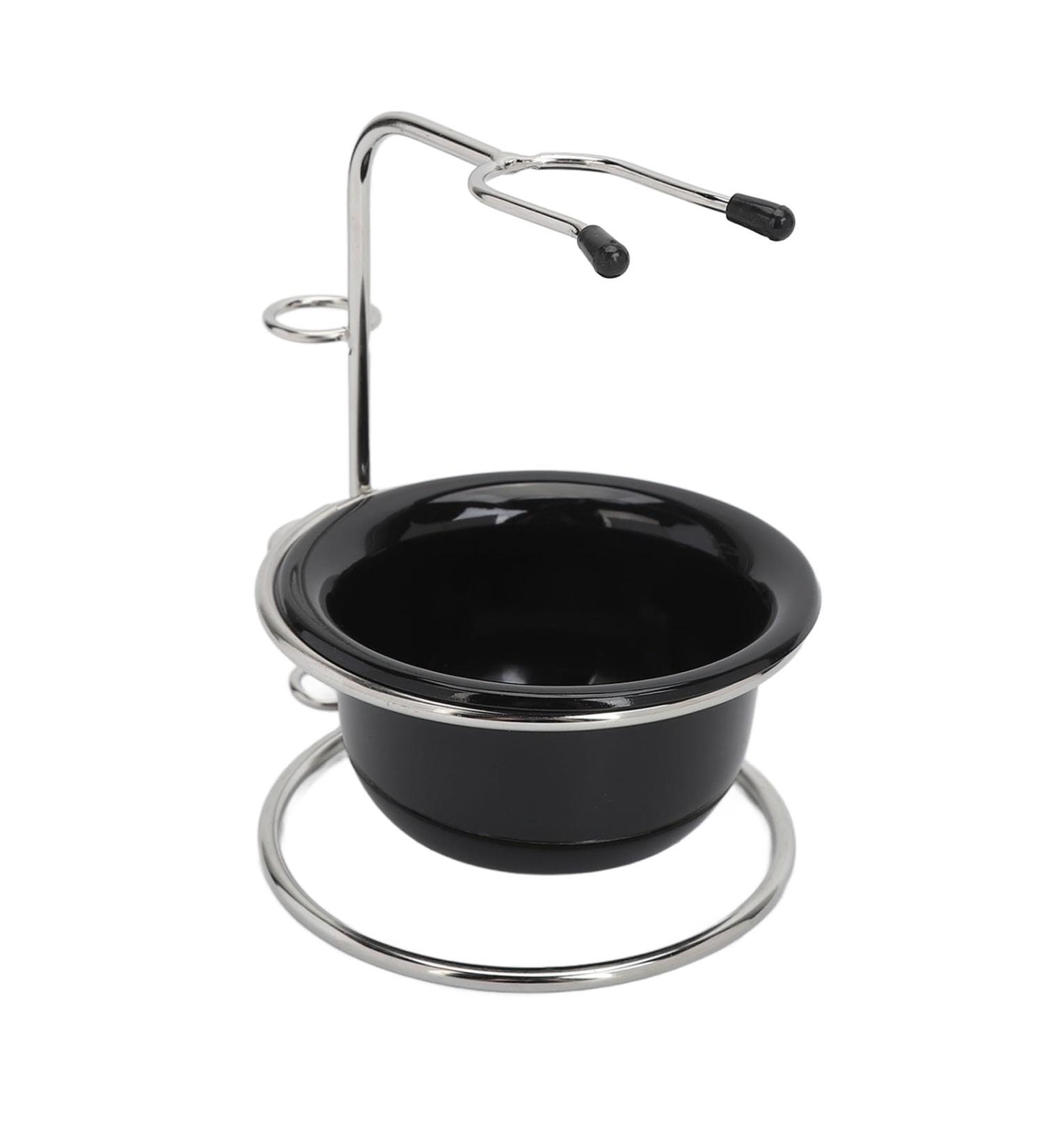 Beard Foam Mixing Bowl & Portable Shaving Brush Stand | Durable Barber Shop Essential - Buy Online on GoSupps.com