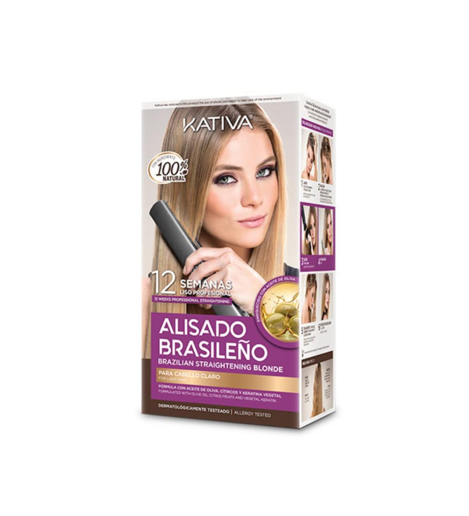 Kativa Brazilian Straightening Blonde 309 g | Smooth Frizz-Free Hair | International Shipping Available - Buy Online on GoSupps.com