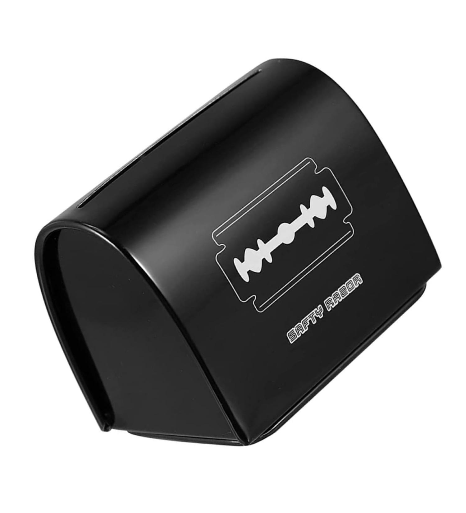 Magiclulu Razor Blade Disposal Box | Safe & Convenient Storage for Razor Blades | 6.5x6cm Recycling Solution - Buy Online on GoSupps.com