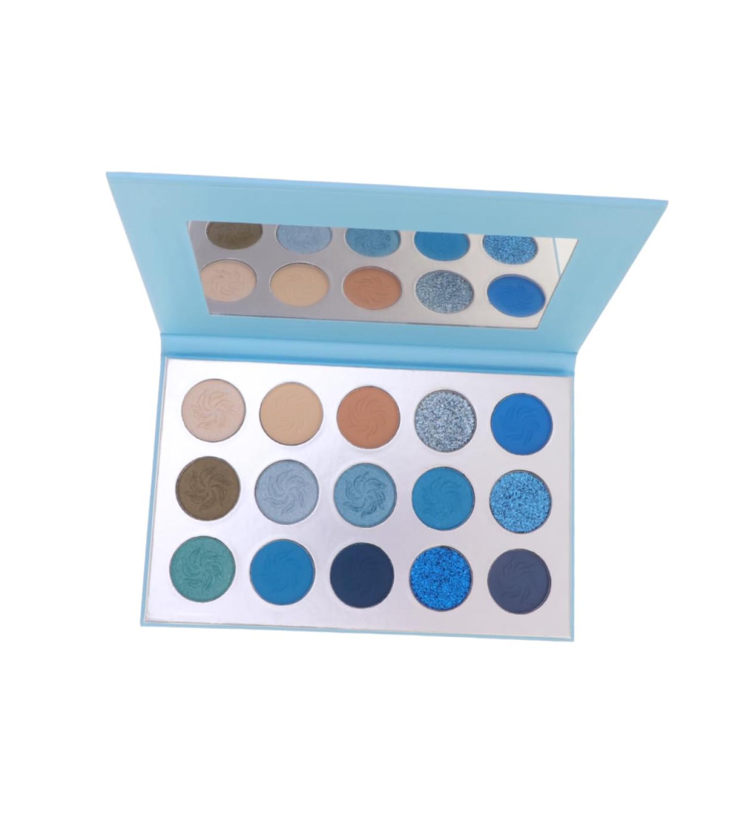 Beavorty Woman Eyeshadow Compact 15 Eye Shadow Eyeshadow Compact Makeup Palette Eyeshadow Palette Pearlescent Miss Make up Kit - Buy Online on GoSupps.com