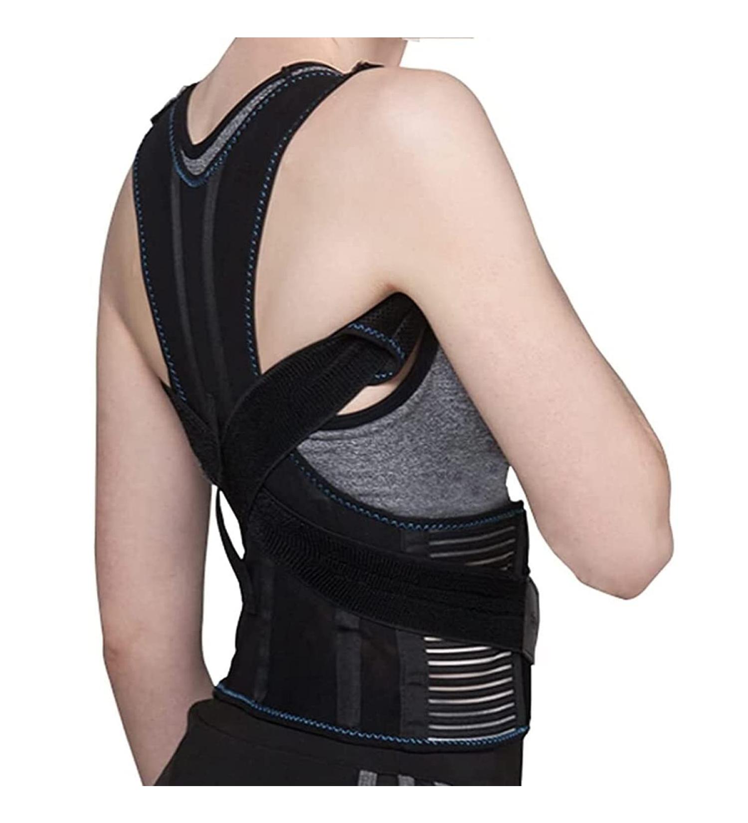 Back Braces for Posture Correction Lower Back Pain Back Position Corrector Kyphosis Correction Belt Anti Hump Back Care Invisible Comfort Upper Back Pain Relief Body Correction Easy to Use (Large) - Buy Online on GoSupps.com