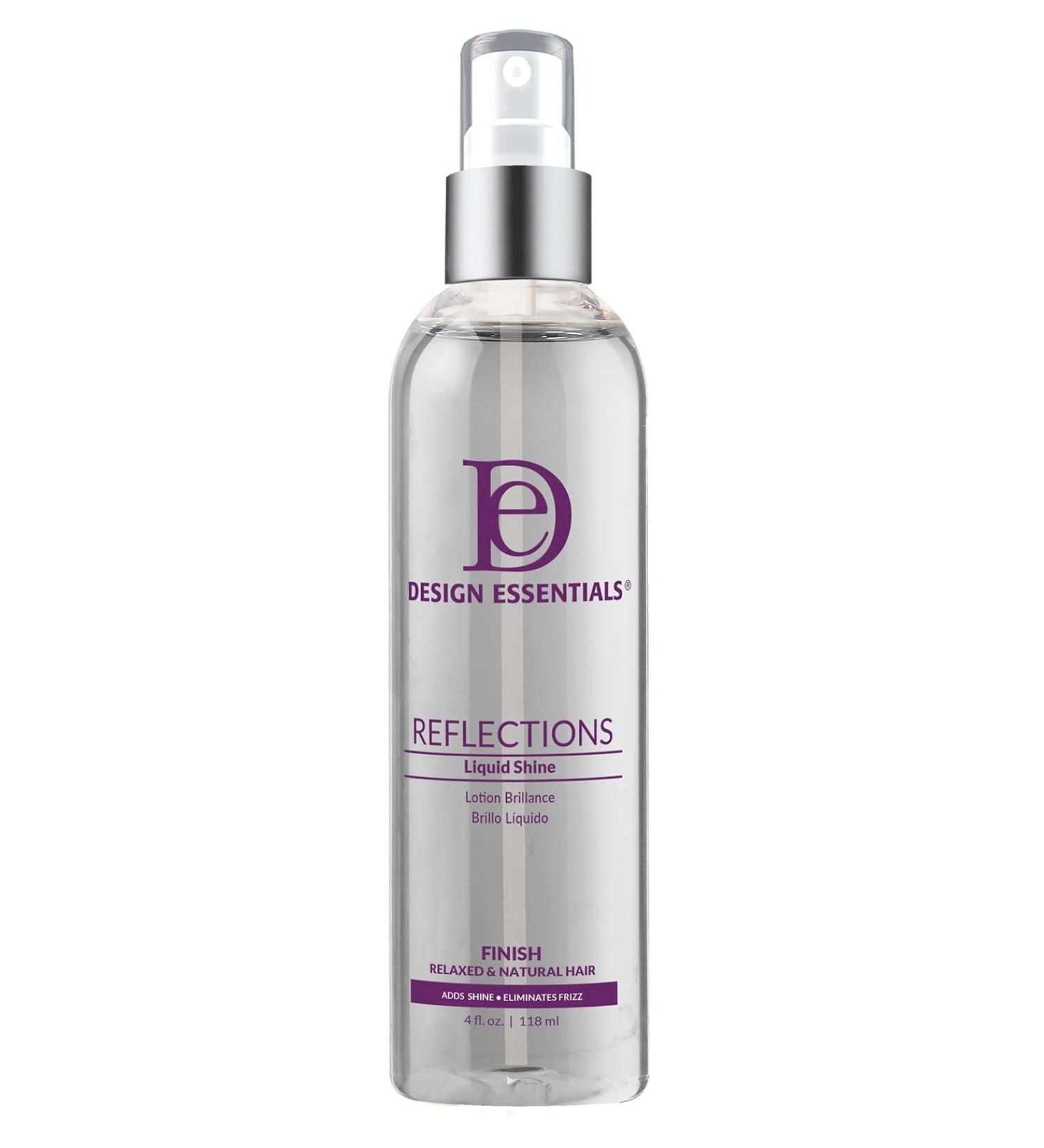 Design Essentials Reflections Liquid Shine Hair Polish Spray 4oz | Humidity-Resistant Formula - Buy Online on GoSupps.com