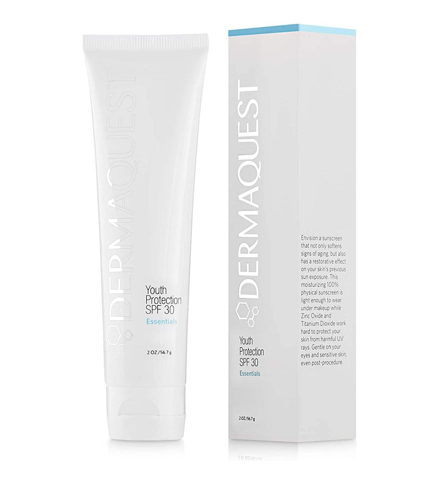 DermaQuest Essentials Youth Protection SPF 30 Anti-Aging Moisturizer & Sunscreen - 2 oz - Buy Online on GoSupps.com