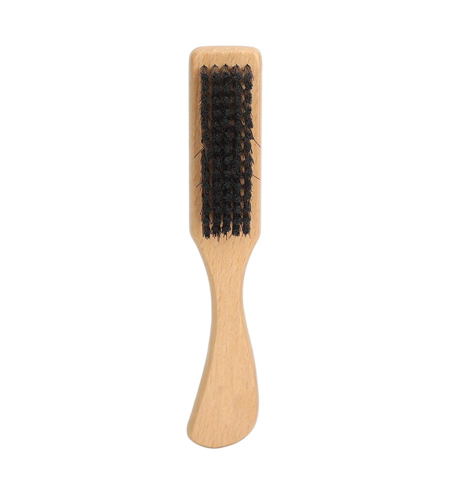 Hair Fringe Patch - Compact Men's Beard Brush with Nylon Bristles for Easy Salon Use | International Shipping - Buy Online on GoSupps.com