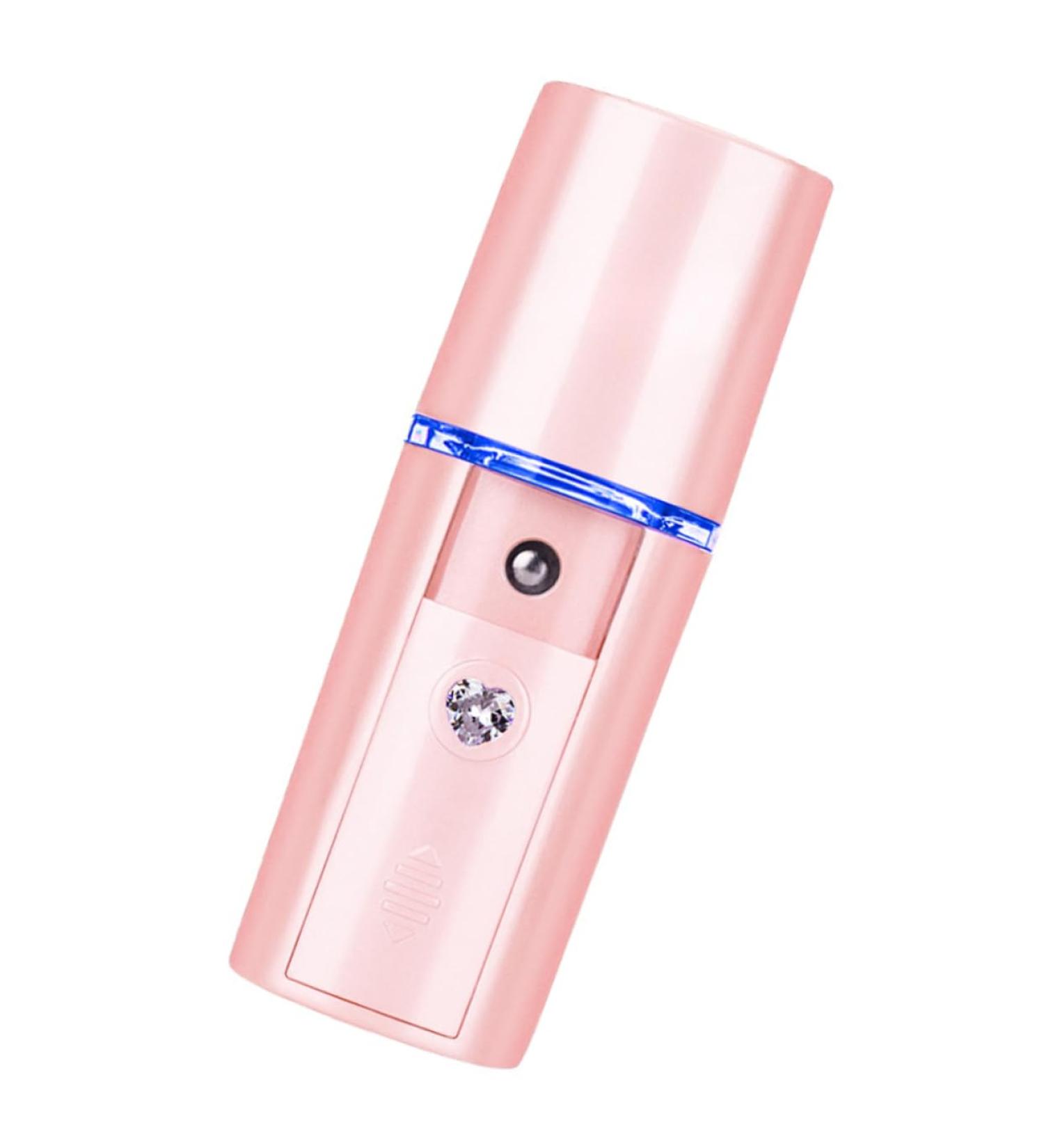 WOONEKY 1pc Hydrating Instrument Small Humidifier Facial Moisturizing Device USB Humidifier Pink Abs - Buy Online on GoSupps.com
