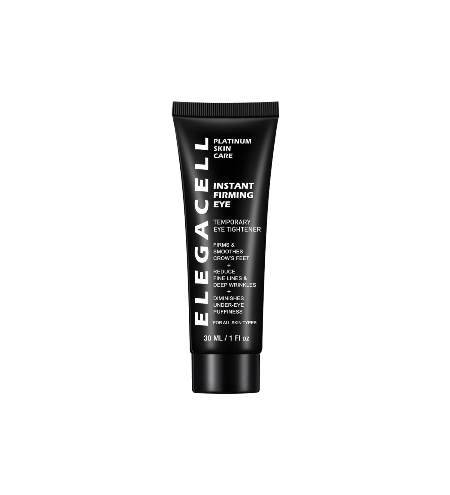 HACIRFE Elegacell Temporary Eye Tightener Cream Instant Firm Eye - Smooth the Look of Fine Lines, 1 Fl oz / 30ml - Buy Online on GoSupps.com