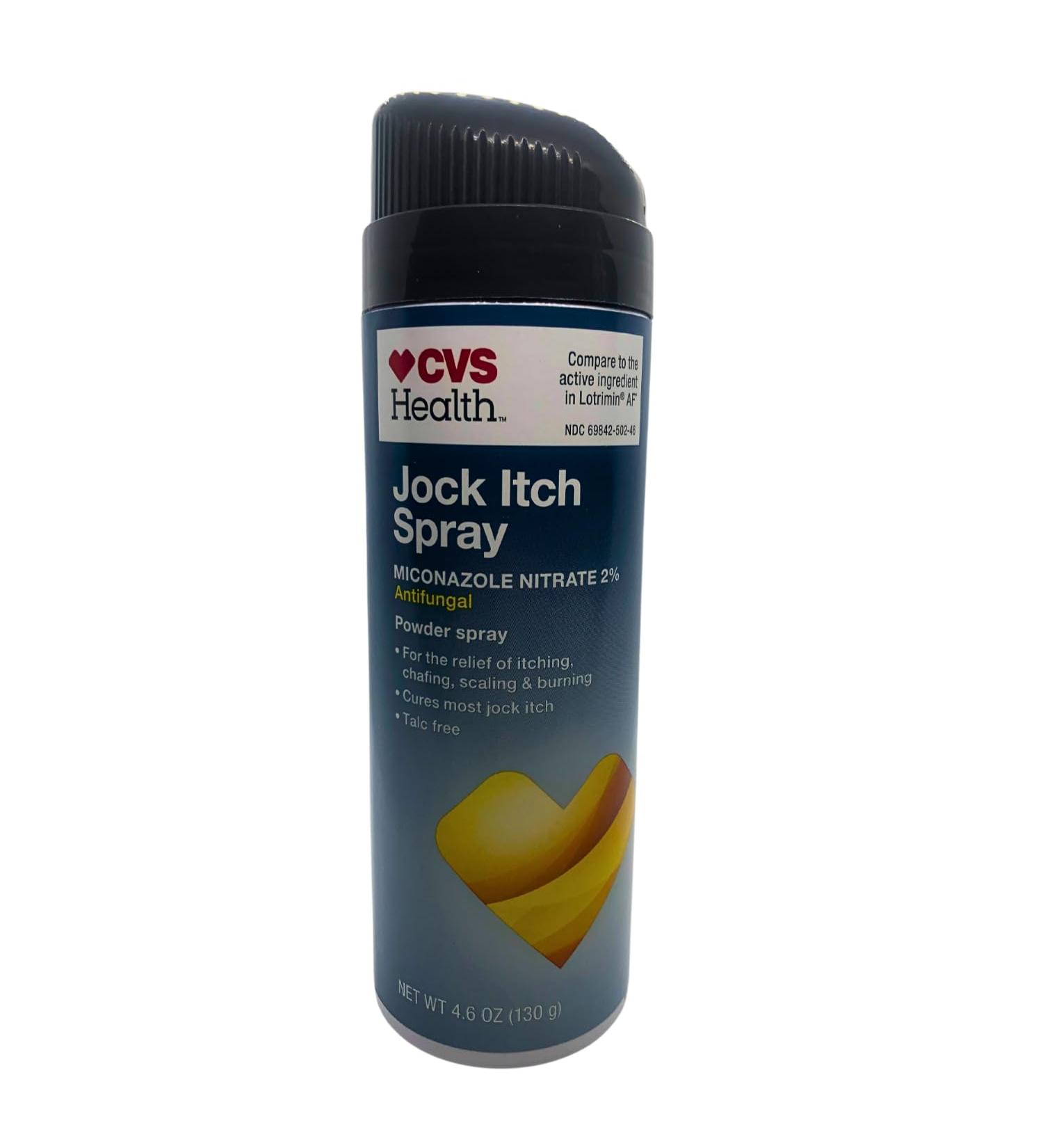 CVS Health Jock Itch Spray Clear