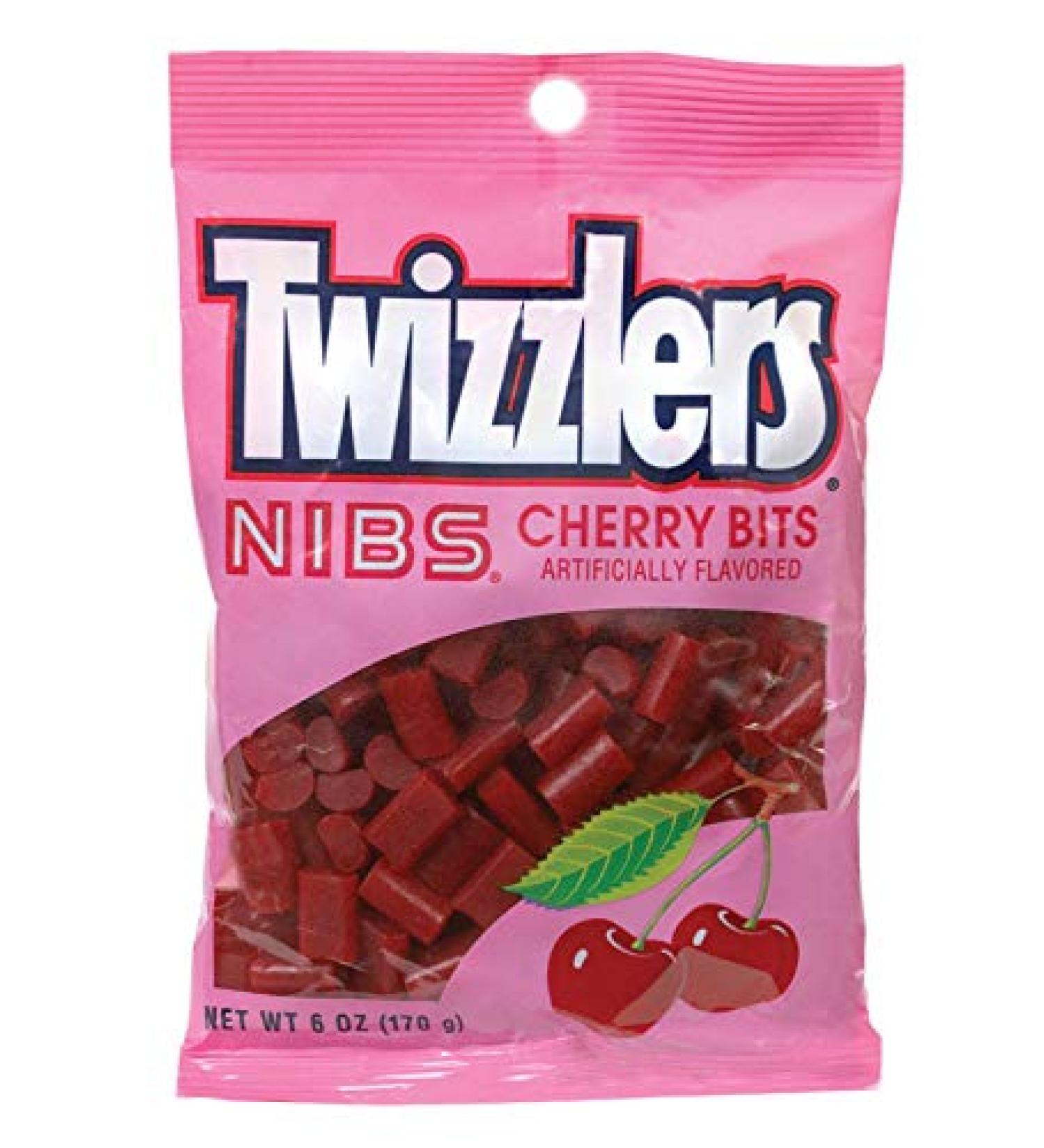 Twizzlers Cherry Nibs - 6 Oz. - Pack of 12