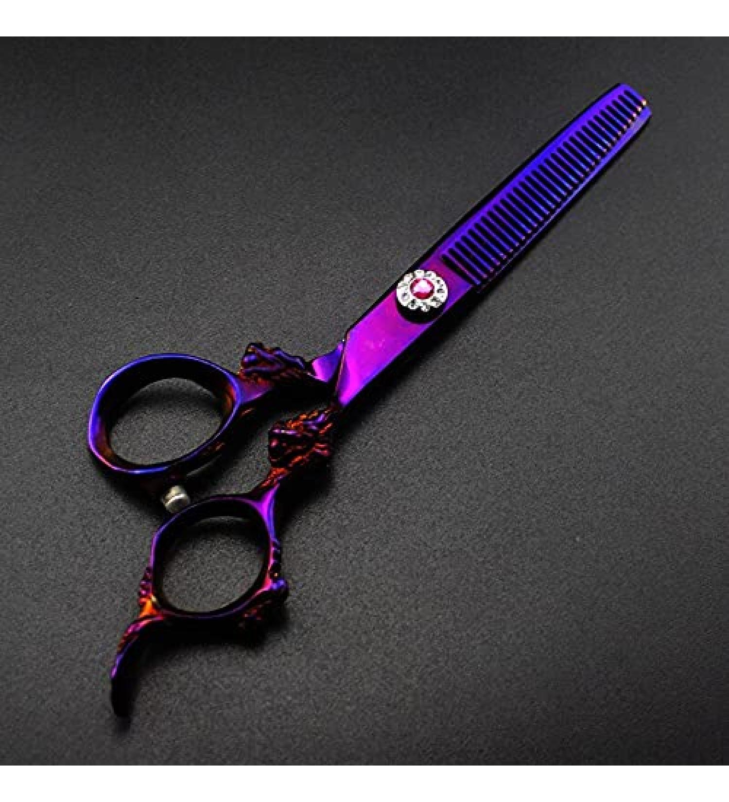 Hair Cutting Scissors Professional 440c 6 inch Hair Scissors Make up Cutting Scissor Barber Haircut thinning Shears scisors Hairdressing Scissors (Color : Thinning) - Buy Online on GoSupps.com