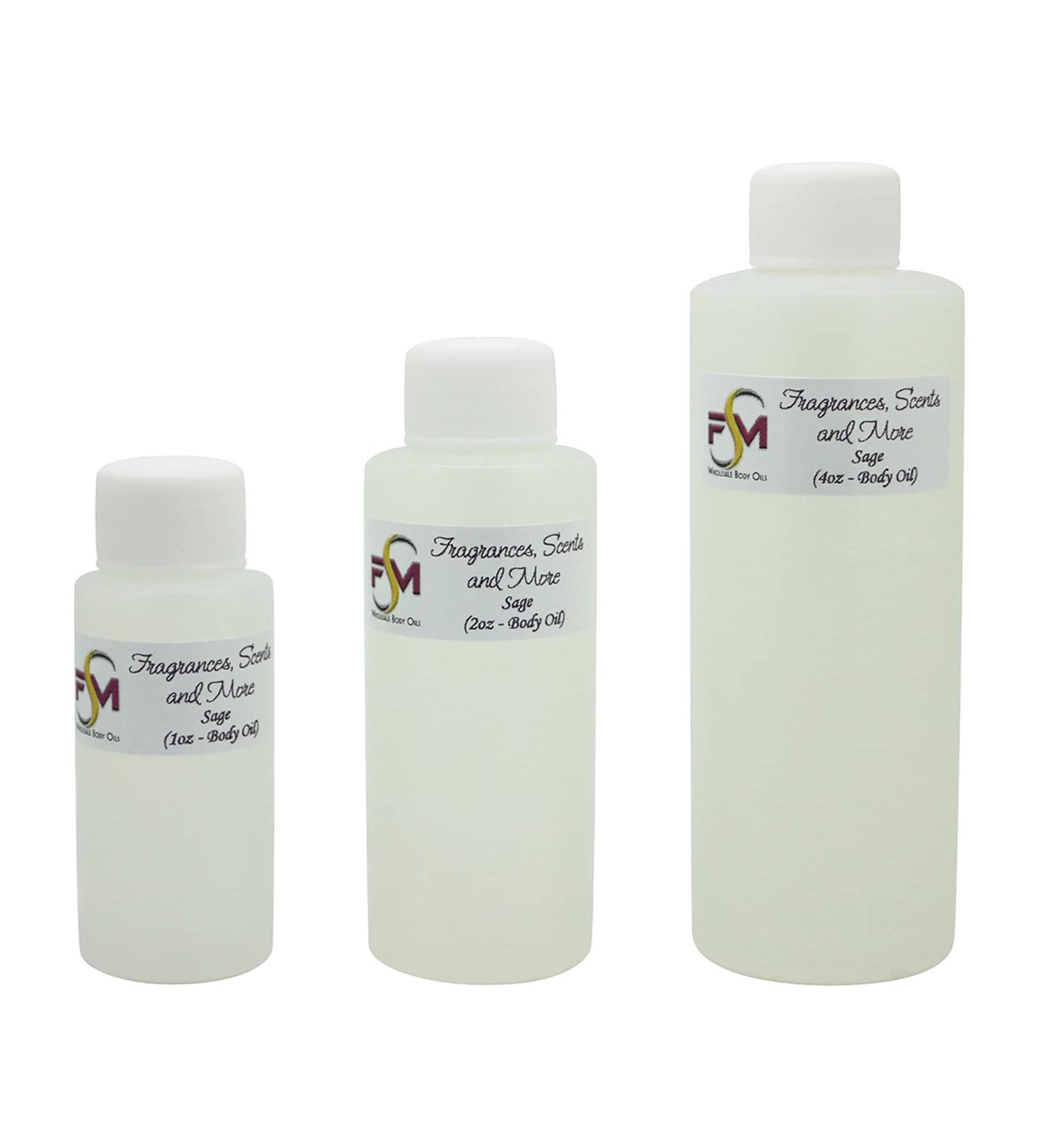 Sage Fragrance Oil - 2 Fl Oz (60ml) | Premium Aromatherapy Oil for Home & Travel | Ideal for Candles Diffusers & Soap Making - Buy Online on GoSupps.com